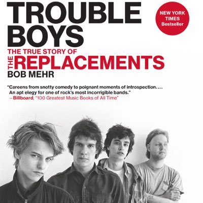 Rock N Roll Librarian Reads Trouble Boys: The True Story of the Replacements