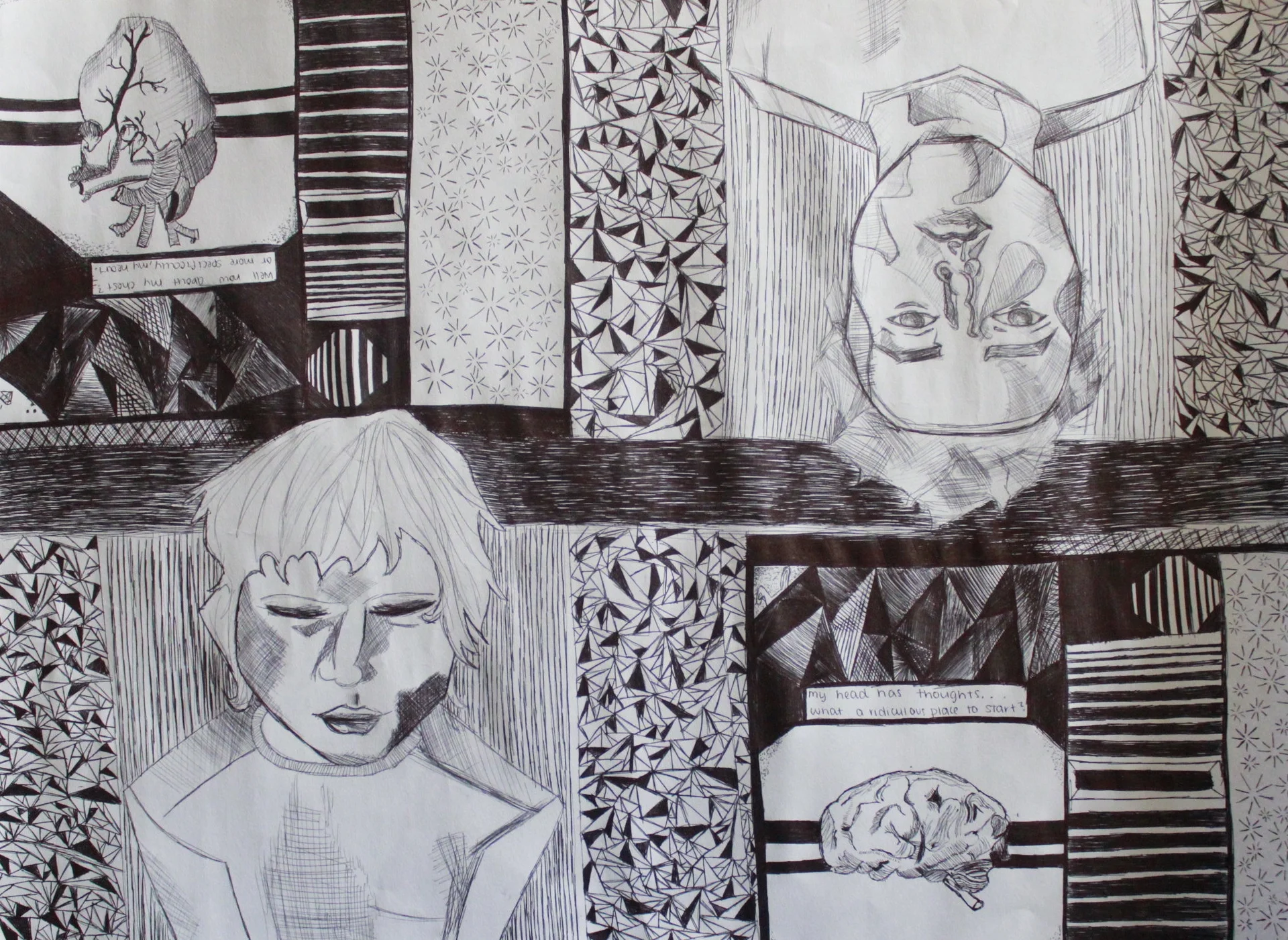 One Pen, One Drawing