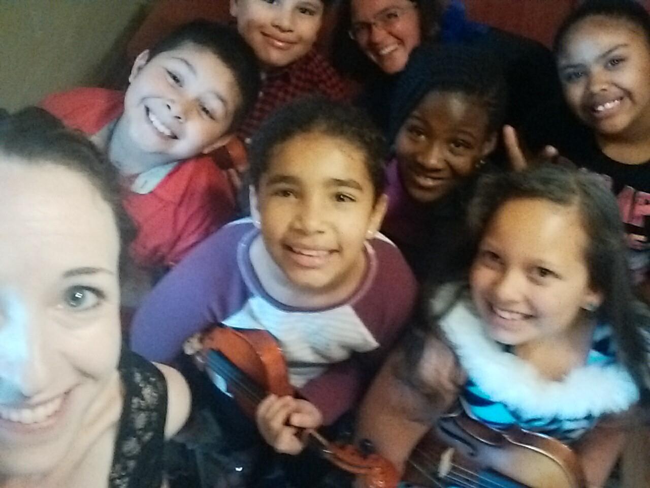 Green room silliness