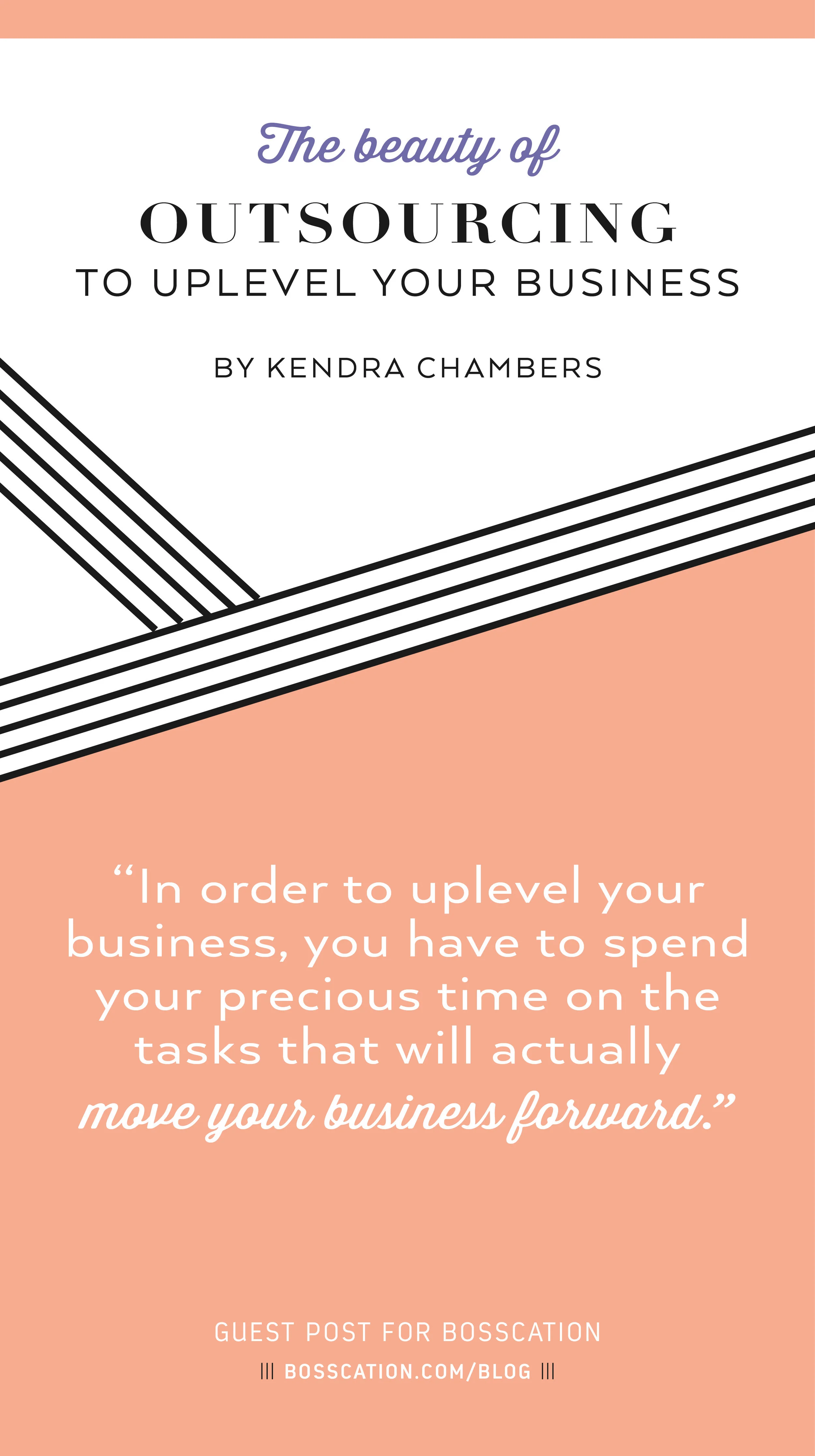 In order to uplevel your business, you have to spend your precious time on the tasks that will actually move your business forward. Learn the importance of, and how to get started with, outsourcing. 