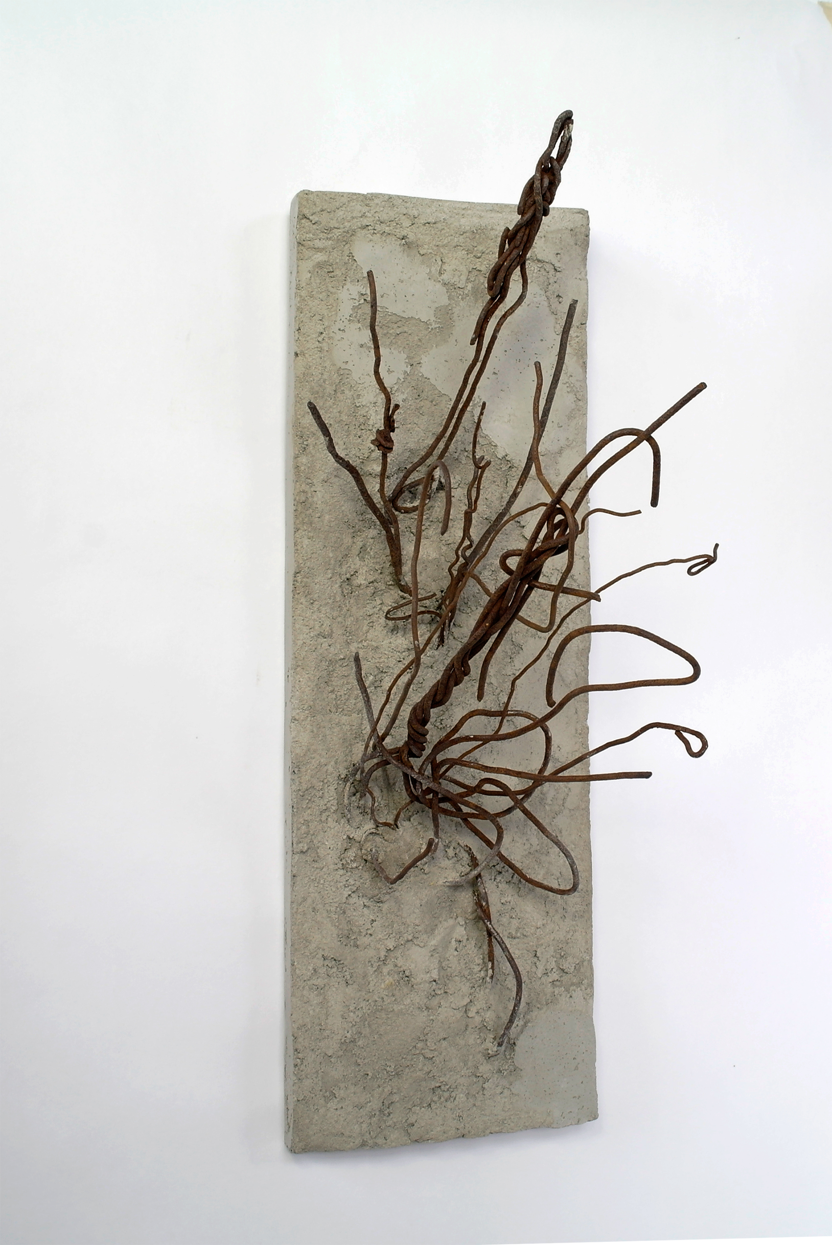 Title: Code Violations Dimensions: 16.5”x6.75”x7.75” Materials: Concrete, Steel, Wood Year: 2016