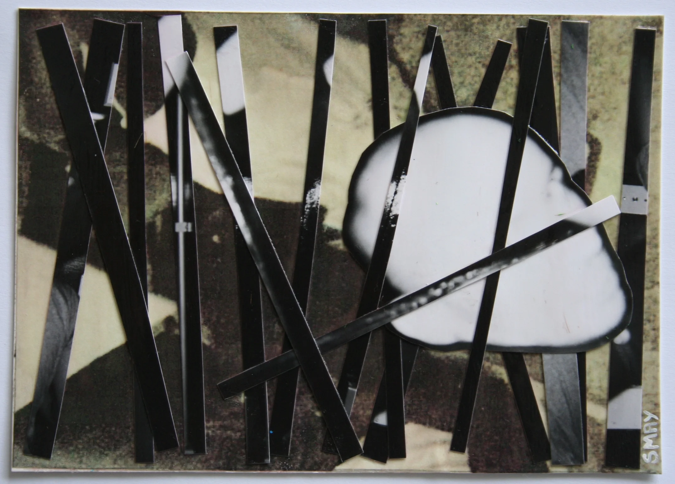 Dance with me 1 2009 Photo collage on paper 10.5 x 14.8cm More information