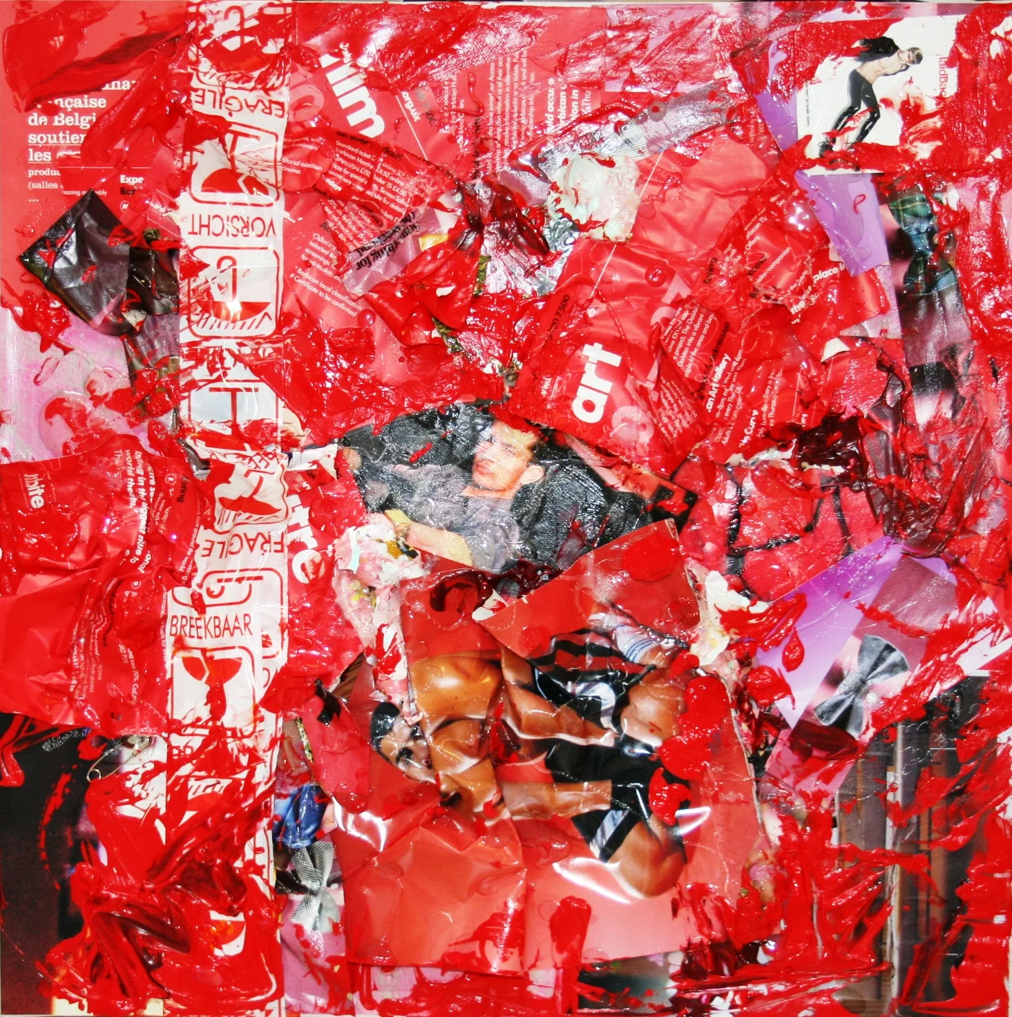 desserted Youth 2010 Mixed media 50 x 50cm
