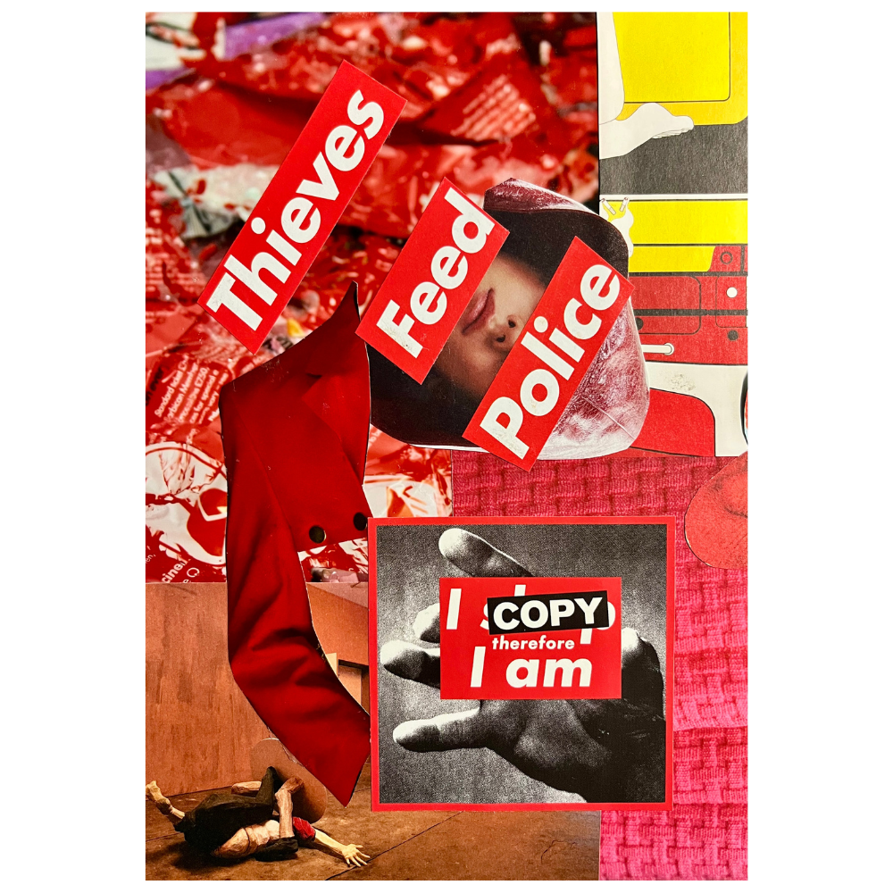 Thieves Feed Police | Collage