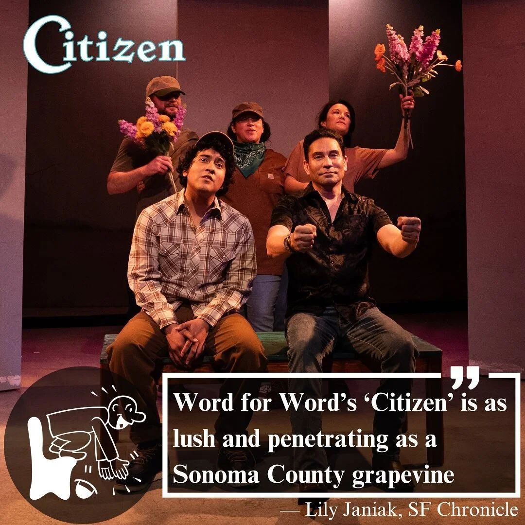First reviews are in and both critics and audiences love CITIZEN by Greg Sarris! 

Join us at Z Below and witness Salvador's unforgettable story unfold live on stage until November 12th.

To purchase tickets and read @sfchronicle_datebook's review [l