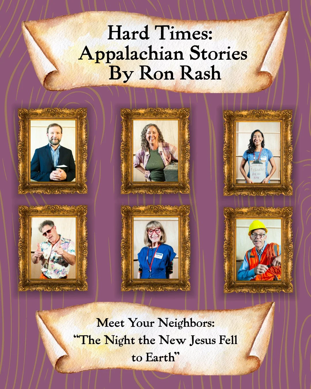 Word for Word's new full-production Hard Times: Appalachian Stories by Ron Rash brings you three unforgettable tales that capture the grit, resilience, and dark humor of Appalachia. ⁠
⁠
&ldquo;The Night New Jesus Fell to Earth&rdquo;  transports audi