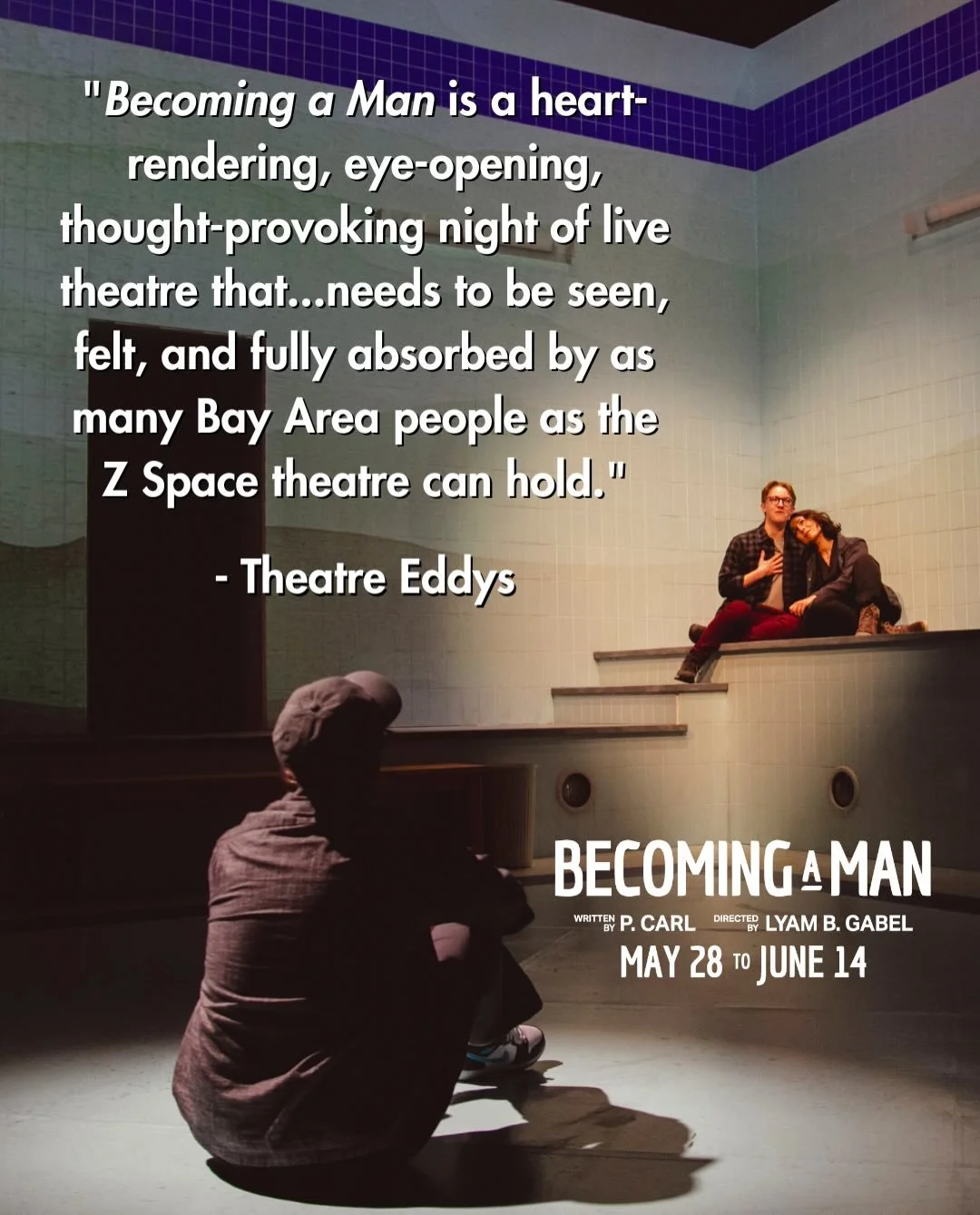 Becoming a Man is bringing trans stories front and center this Pride month, and audiences and critics agree, the show is a must see! Swipe through to see some quotes from @theatreeddys and @talkinbroadway&rsquo;s glowing review of the show.

We&rsquo