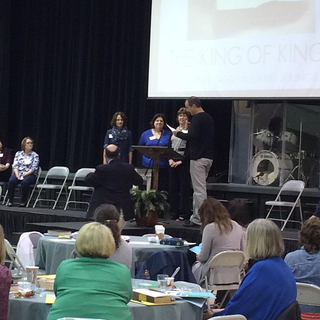 Installation of new officers at Heritage Presbytery's Annual Women's Conference.