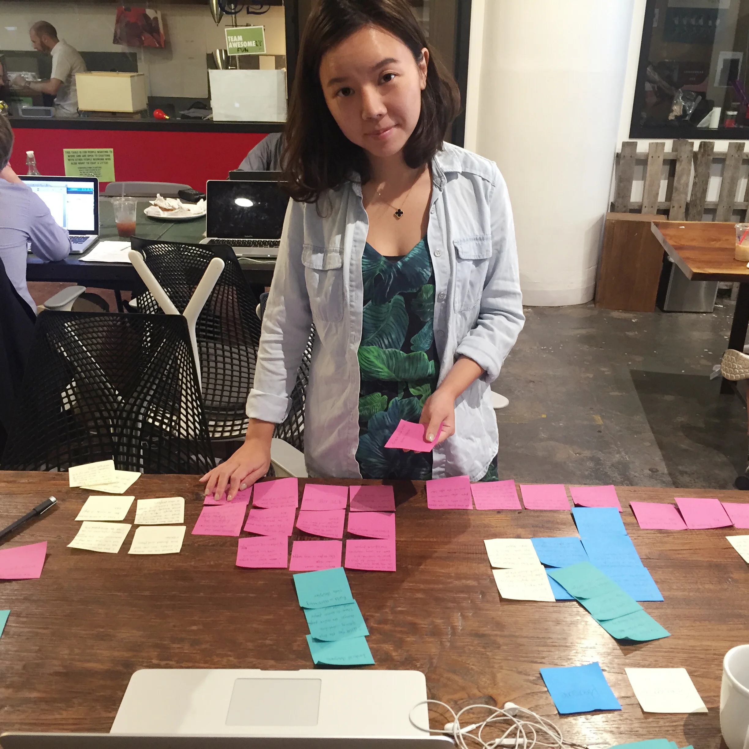 Working on affinity mapping