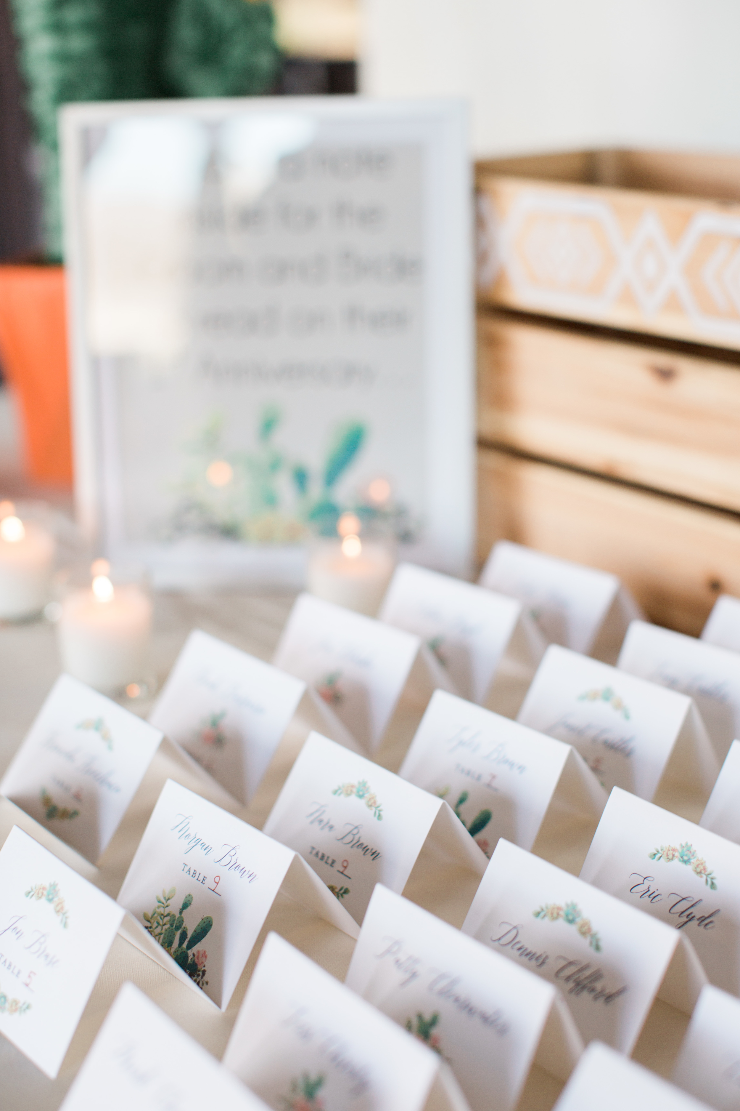 Gorgeous place cards design by briedumaisdesigns.com