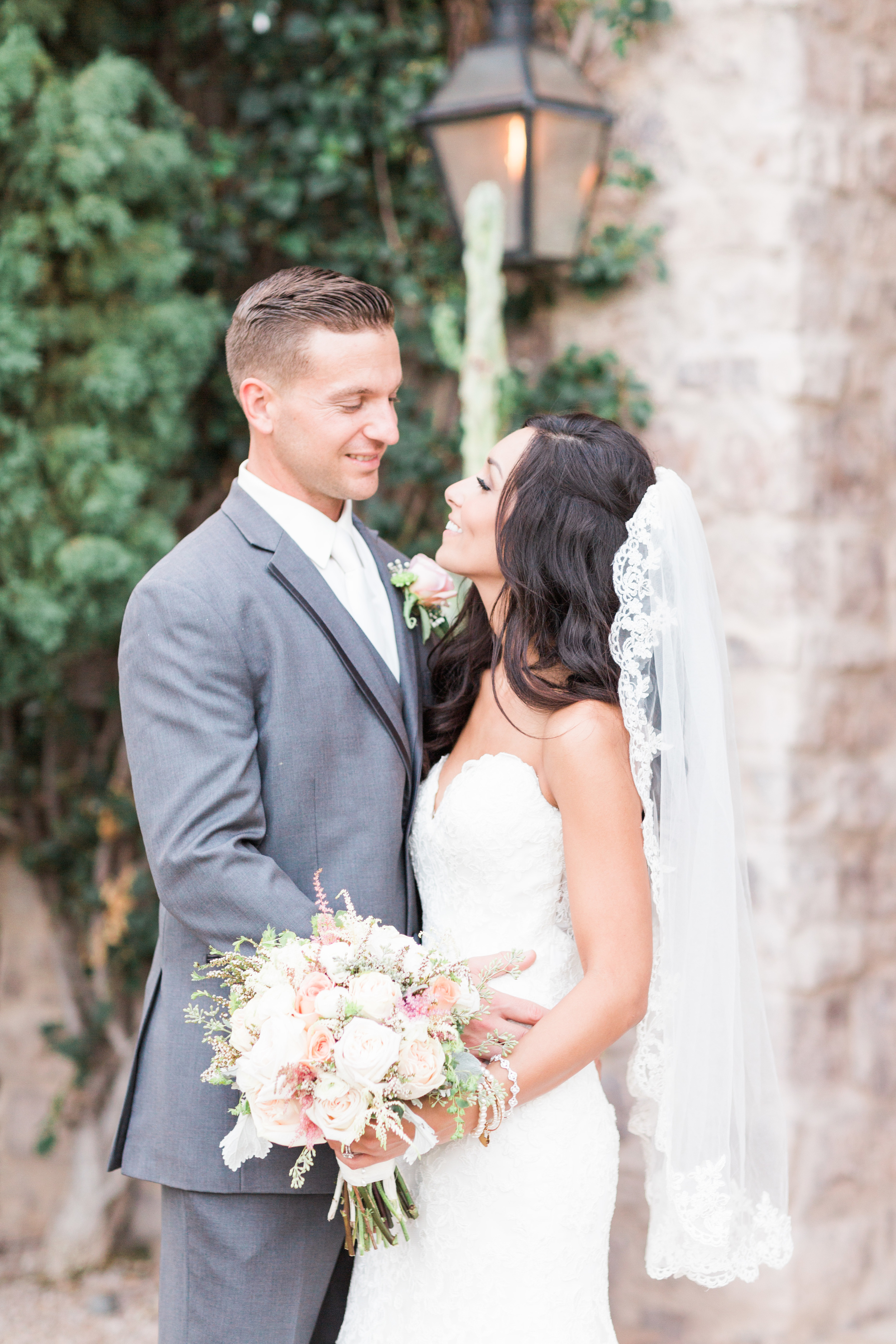 Bride and Groom | Superstition Mountain Golf Club Wedding | Phoenix Wedding Photographers | See more at BetsyandJohn.com
