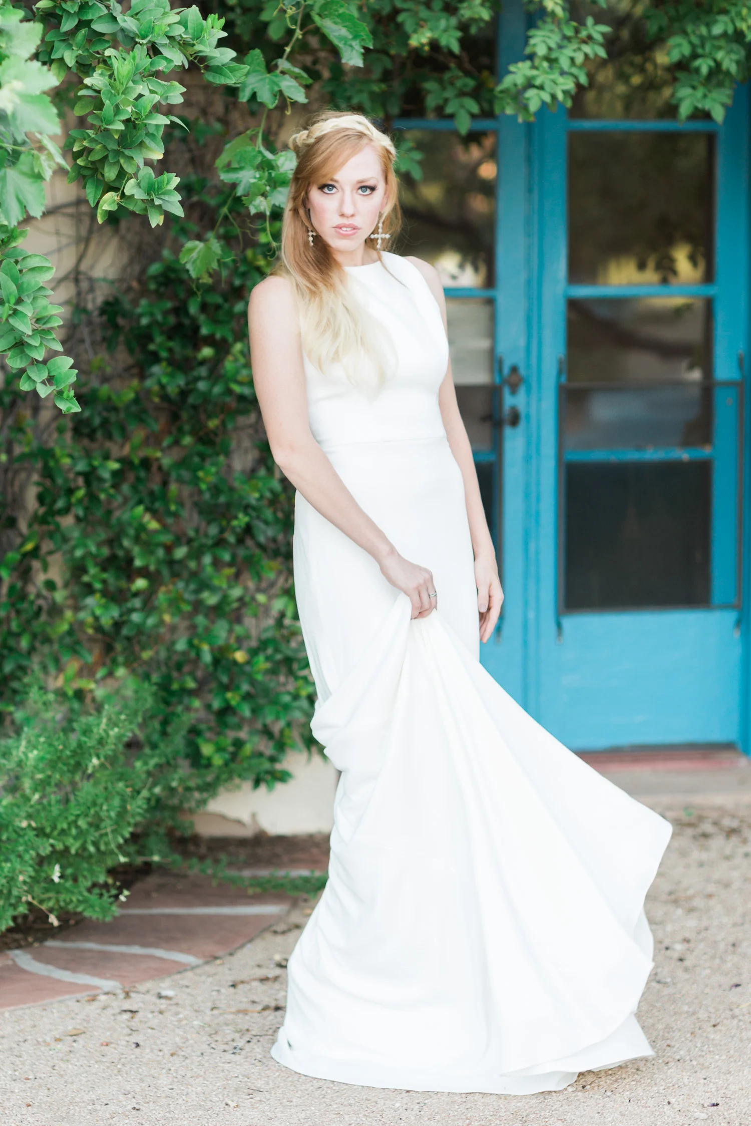 Bride twirling in her dress from J Bridal boutique
