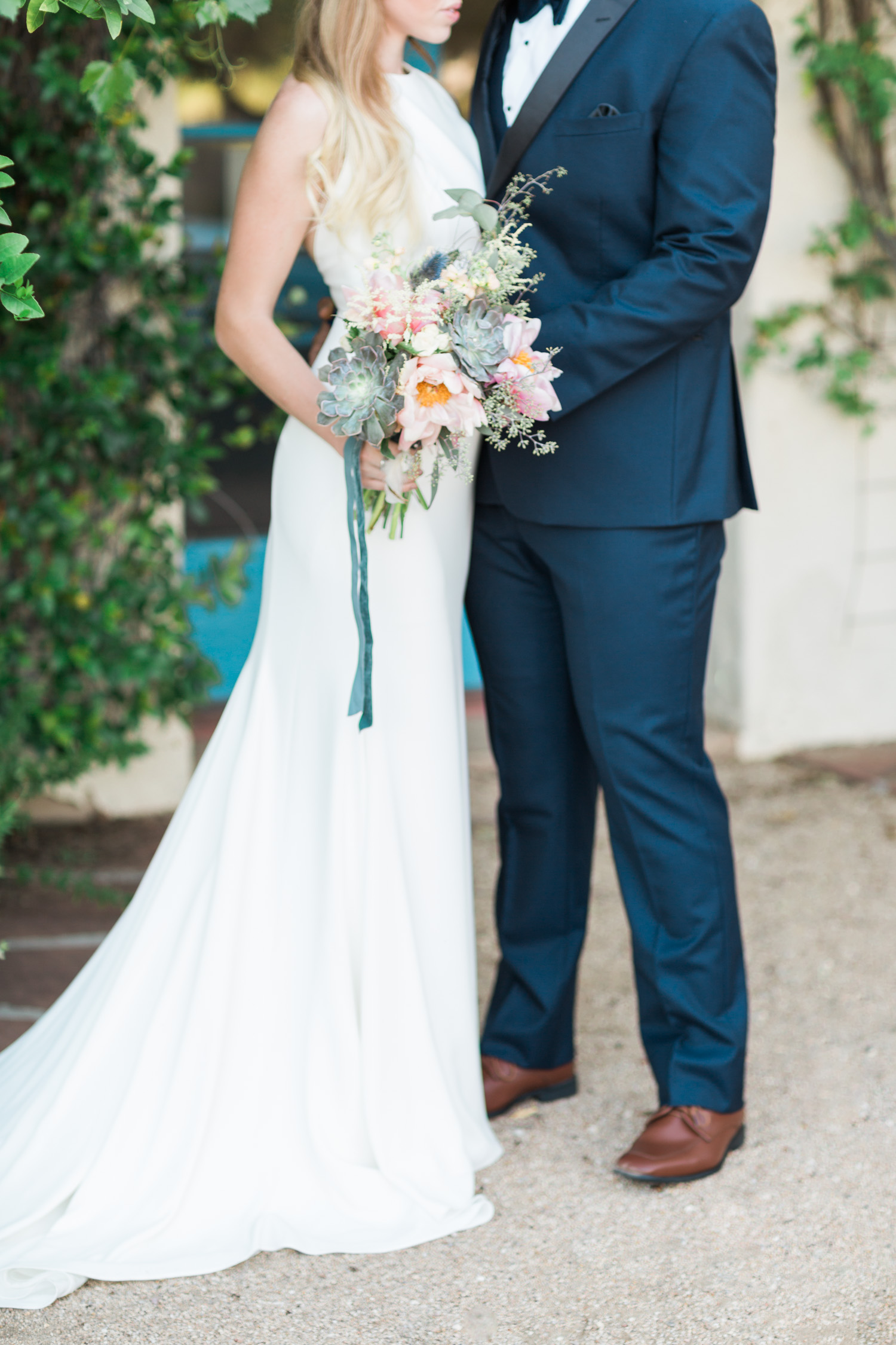 Gorgeous natural bouquet by the Soiree Girls