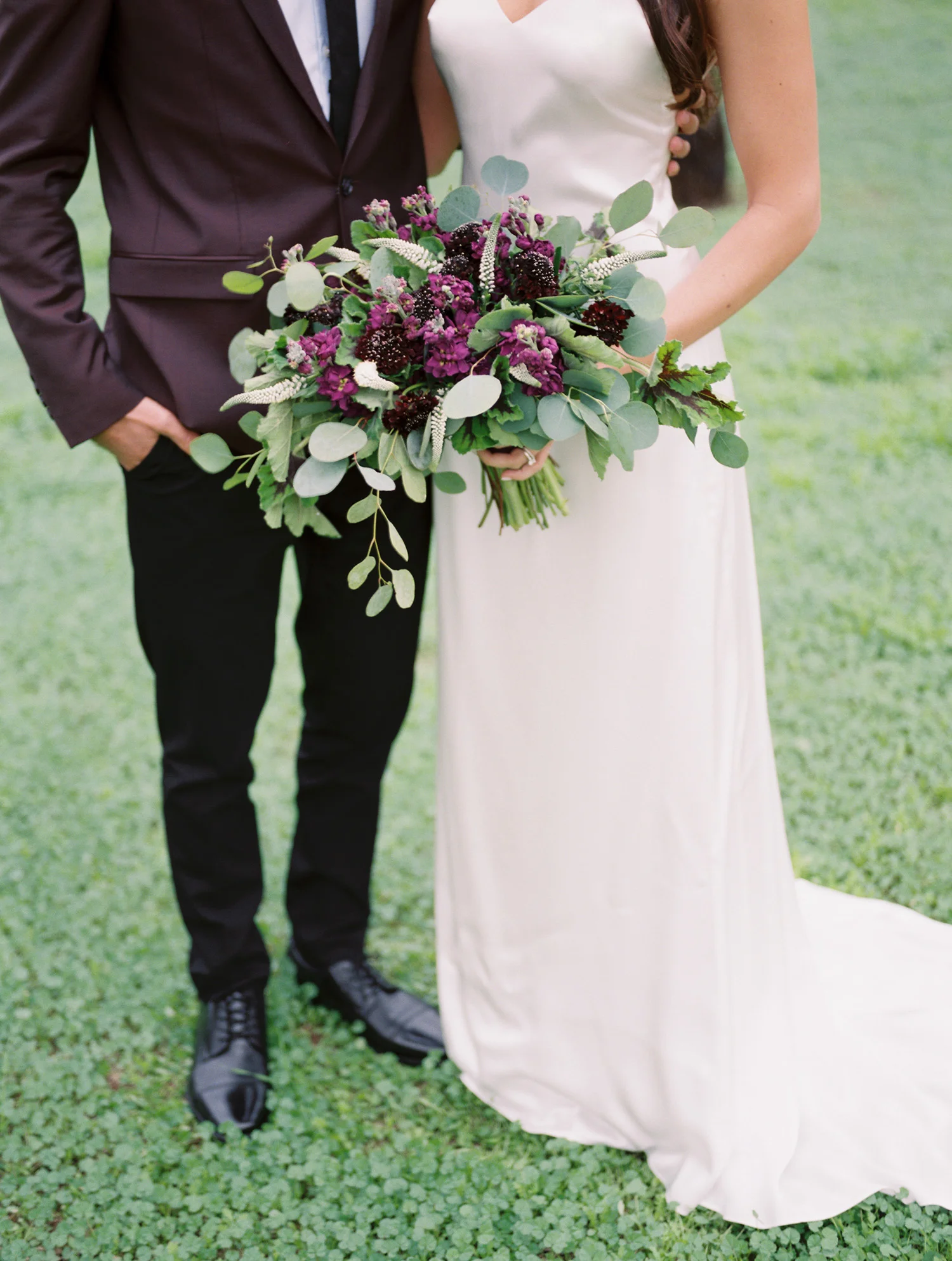 Stunning bouquet shot on film