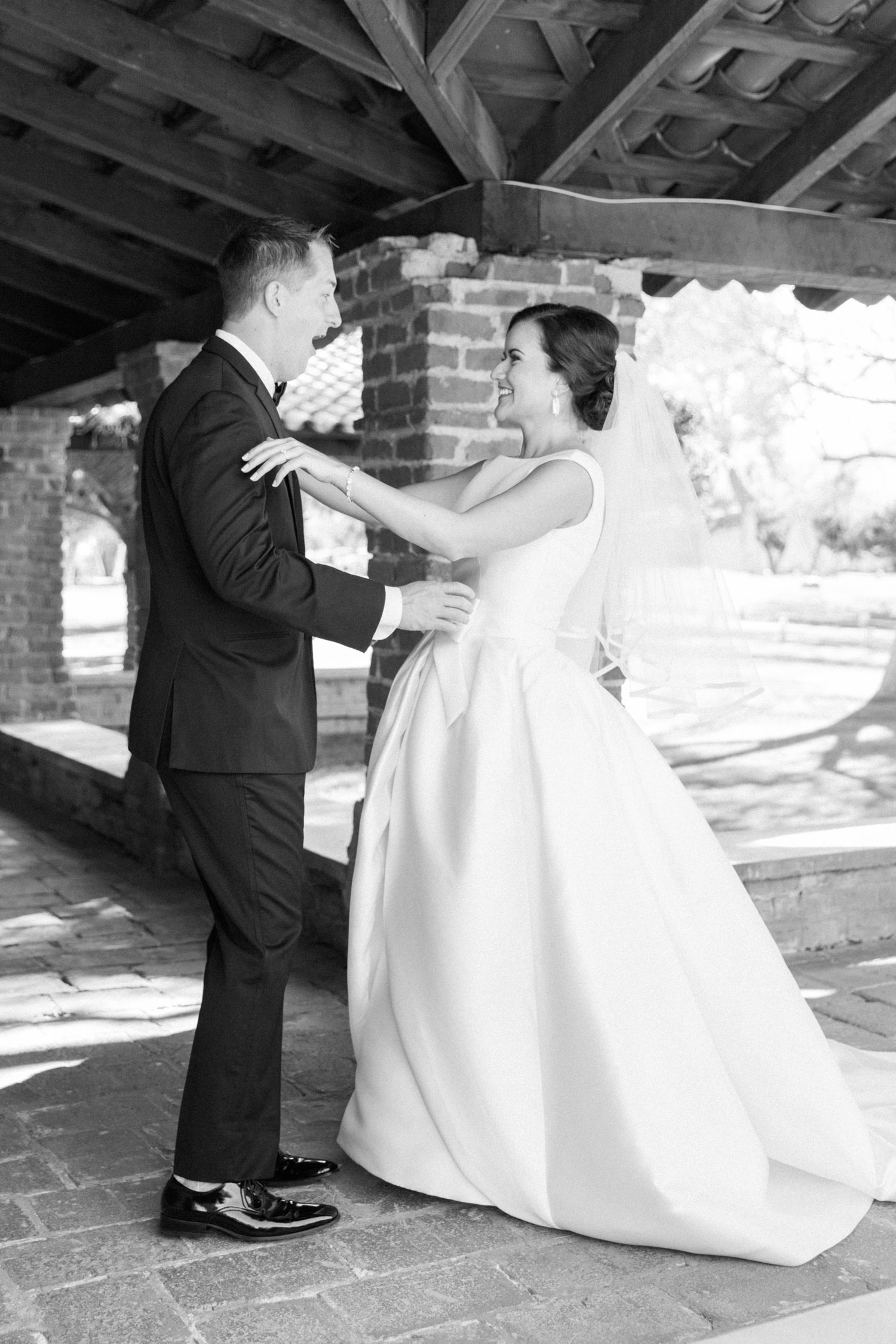 Best first look reaction from the groom
