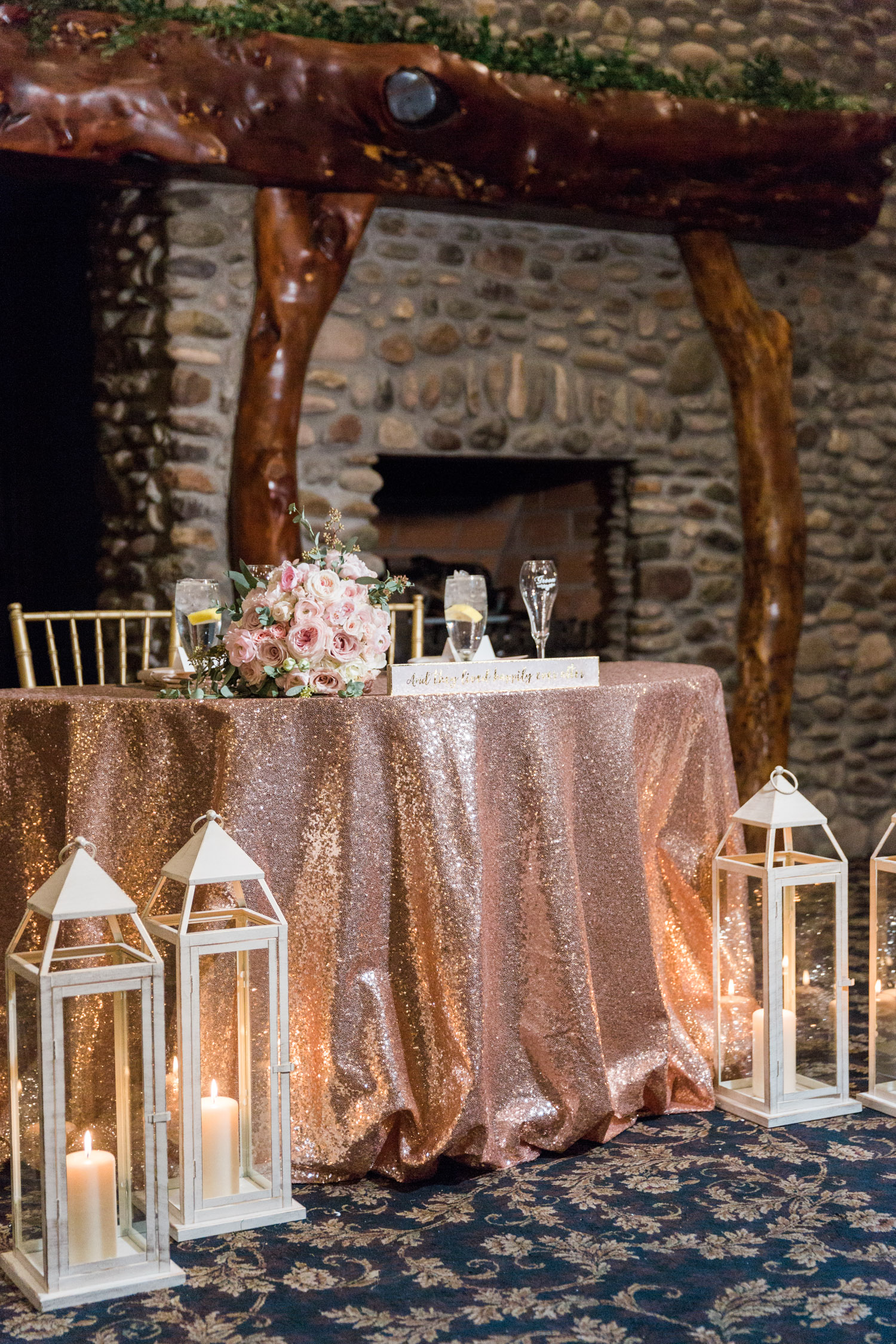 Warm and cozy blush wedding at Tubac Resort 