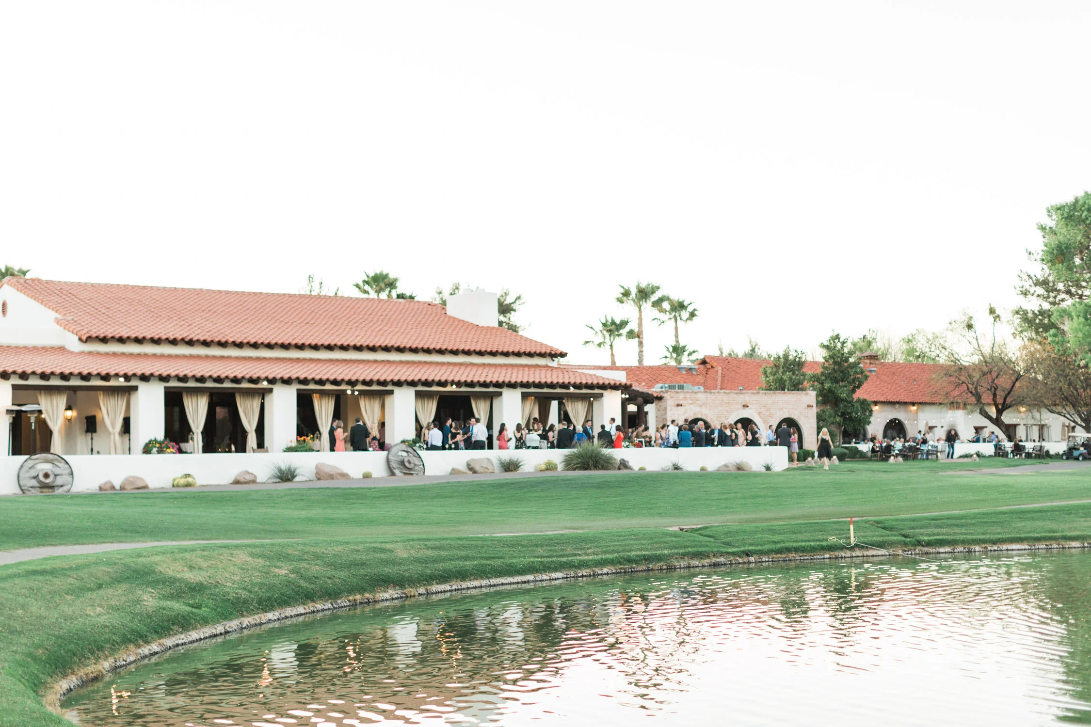 Cocktail hour at Tubac Golf Resort 