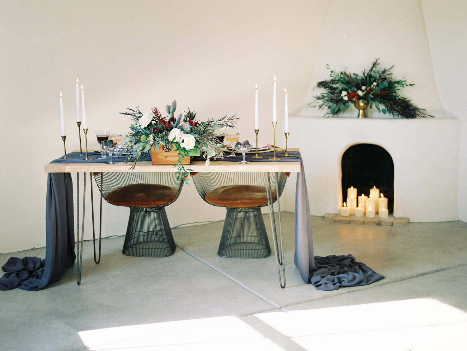 Stunning table setting by San Diego wedding planner, Kelly of La Champagne Projects 