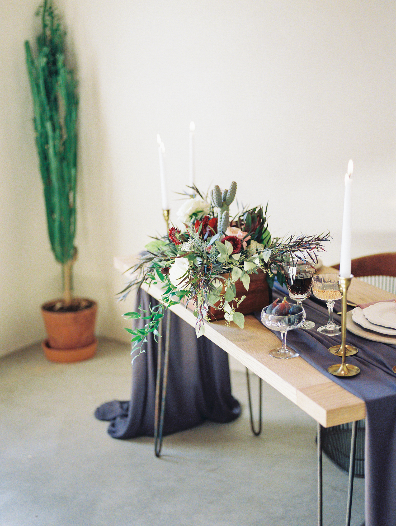 Gorgeous fall wedding tablescape / reception inspiration 