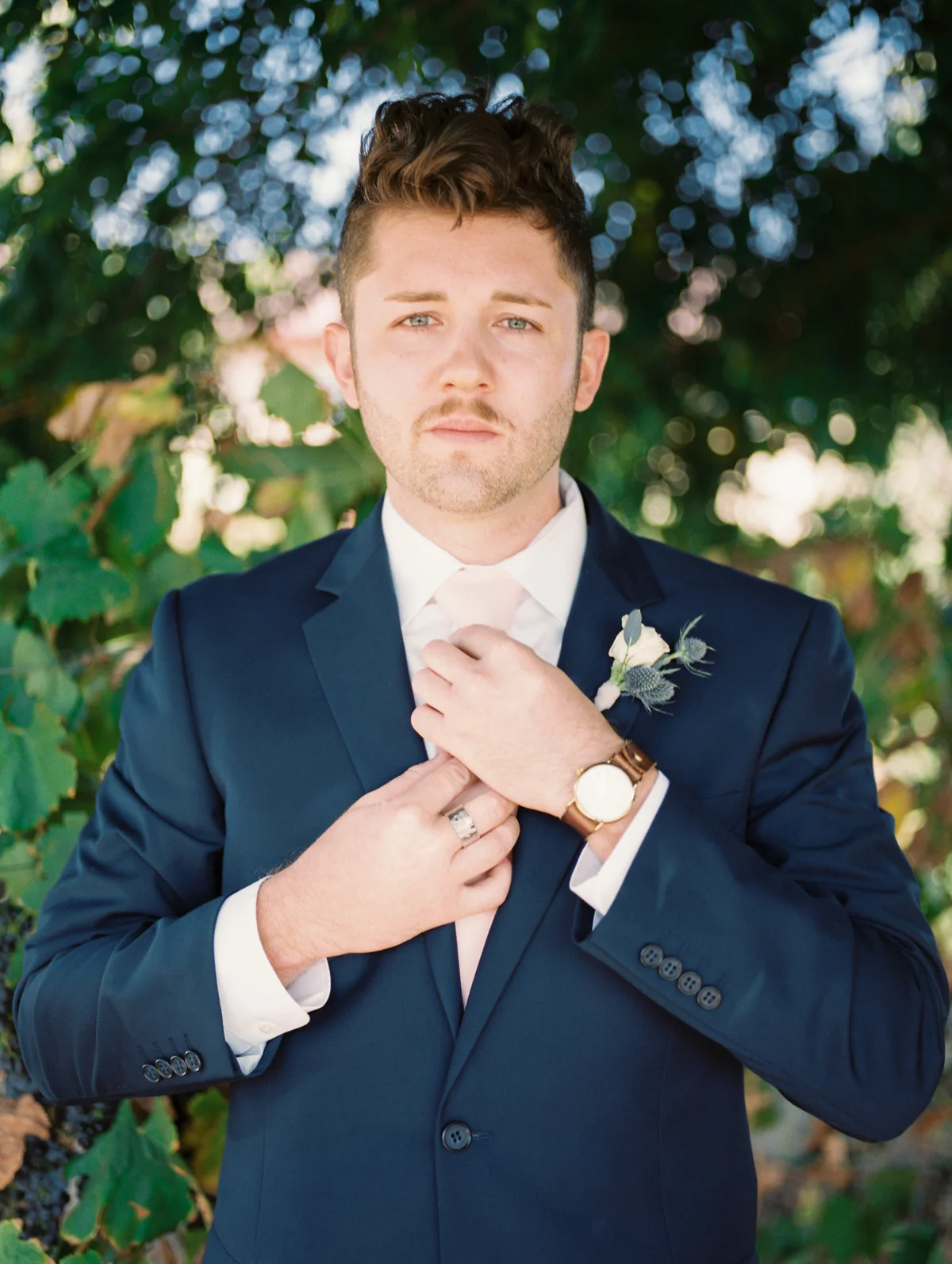 Harrison & Jocelyne's gorgeous Temecula wedding at Wiens Family Cellars captured by Betsy & John Photography