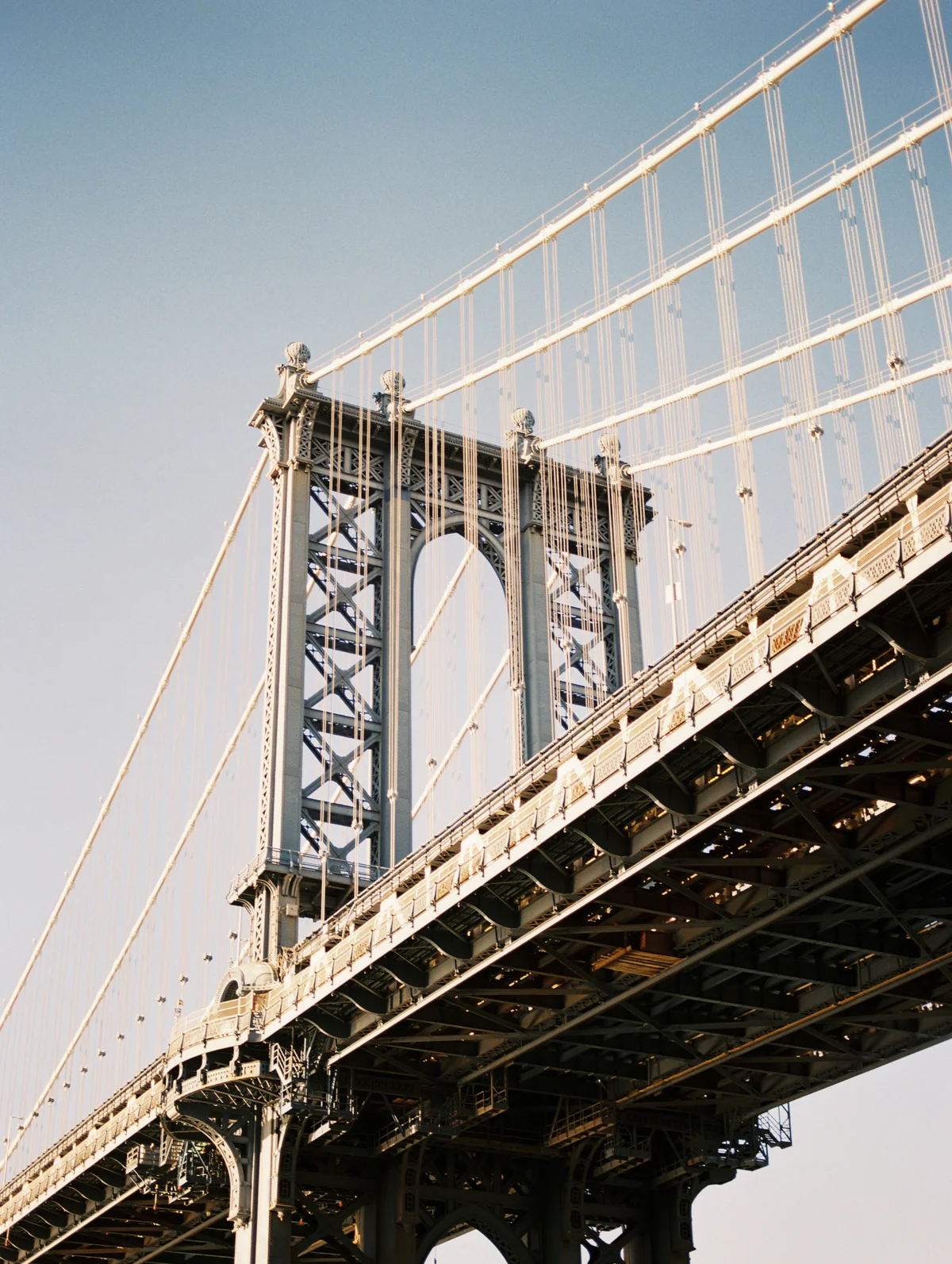 Brooklyn Bridge on film 