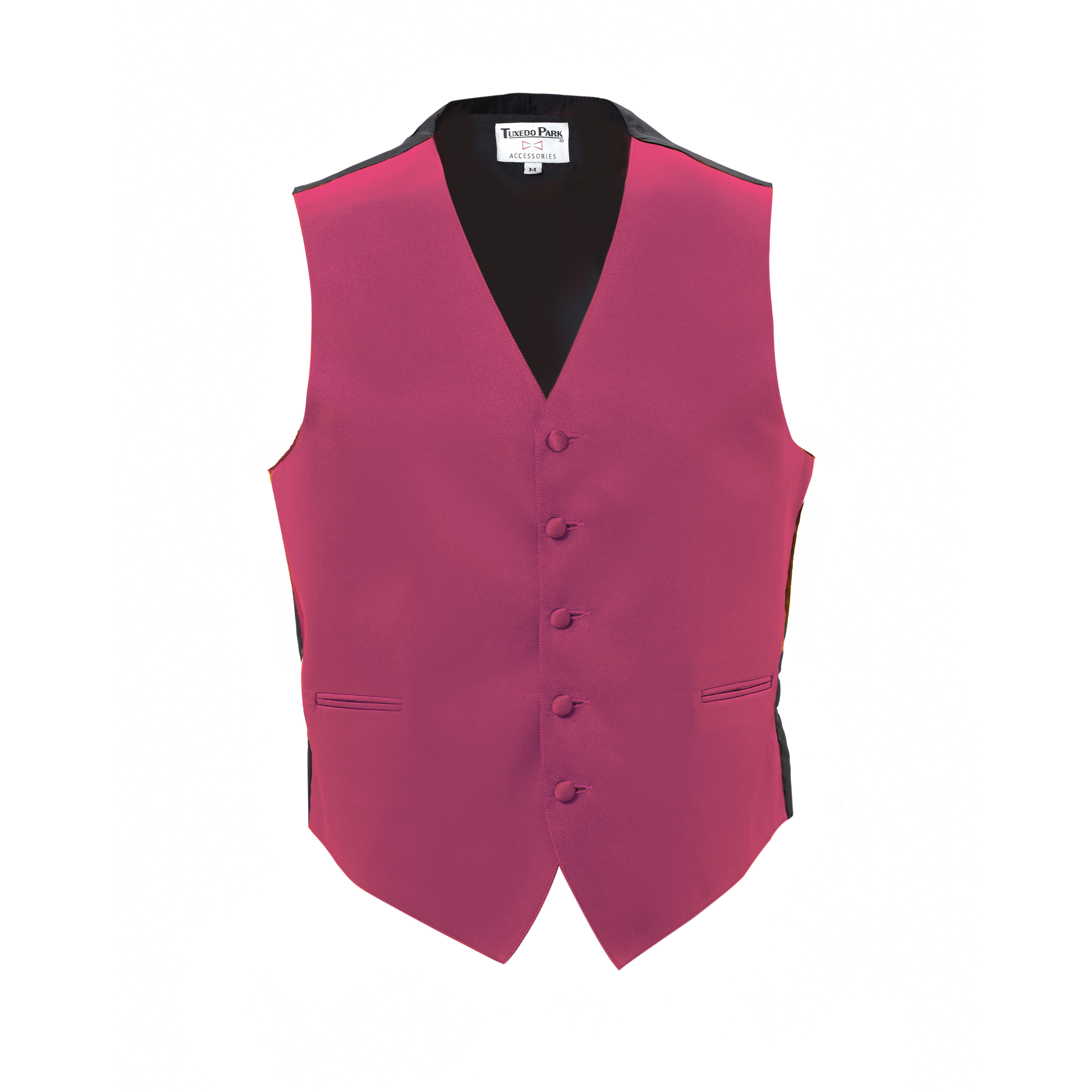 Tuxedo Park Color Satin Vest with Back 