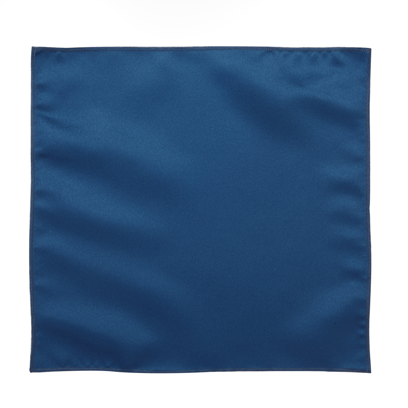Royal Blue Satin Pocket Square