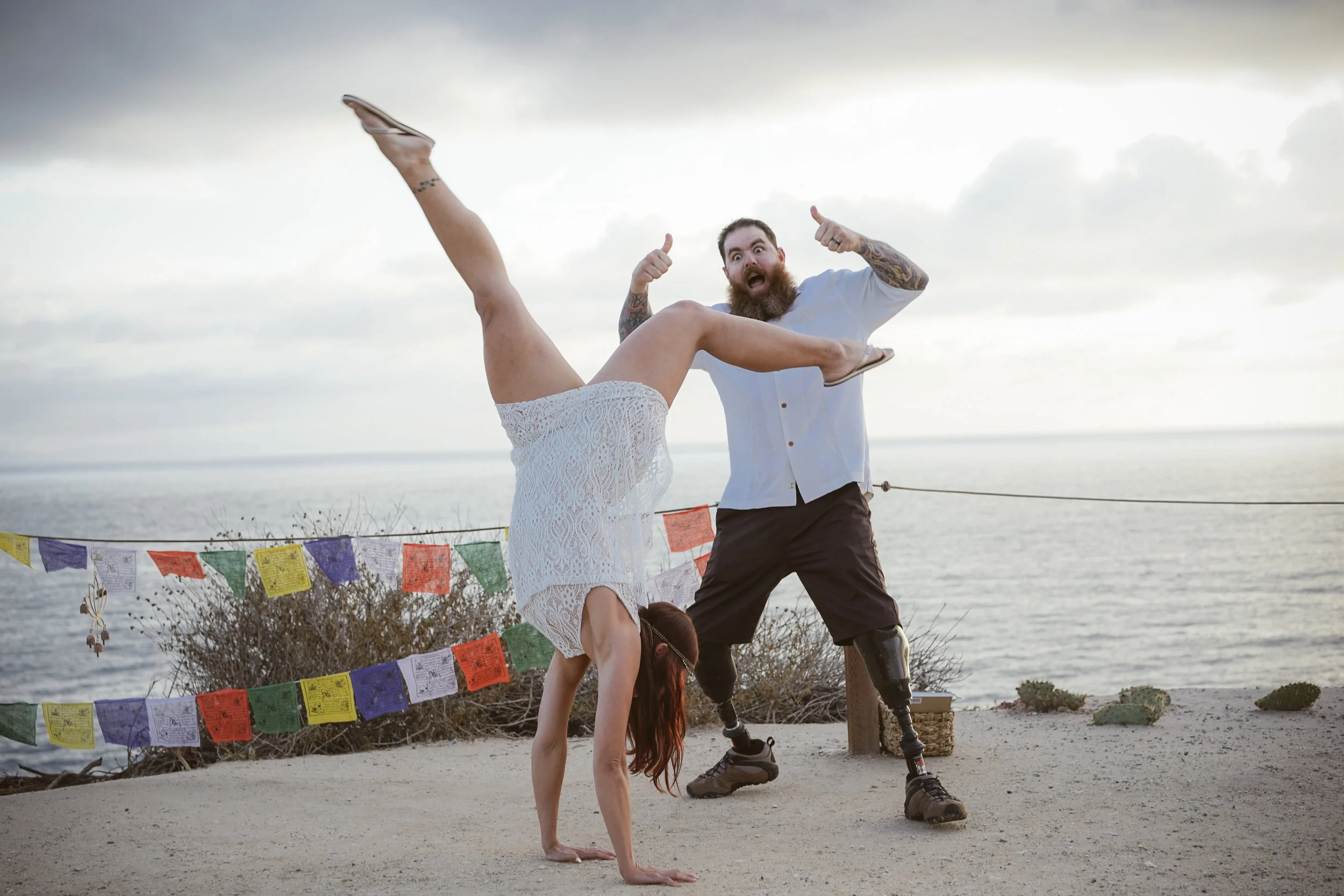 Don't tell me not to handstand in my wedding dress.