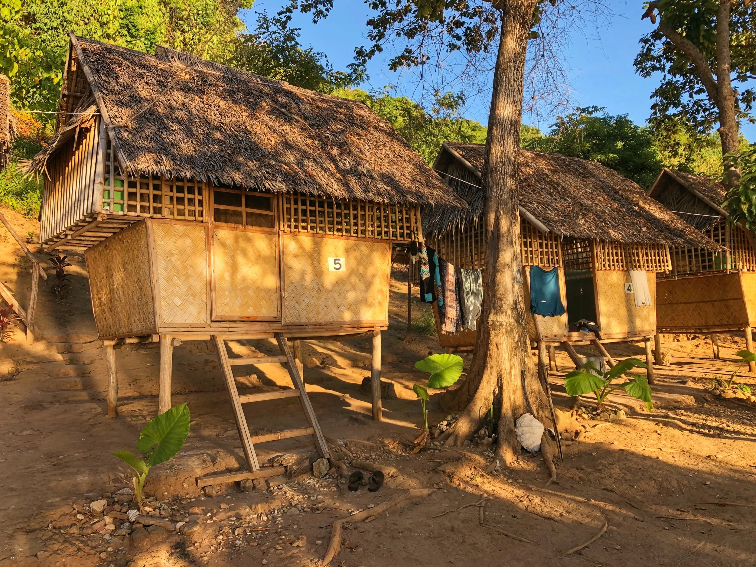 Our bungalow, number 5.