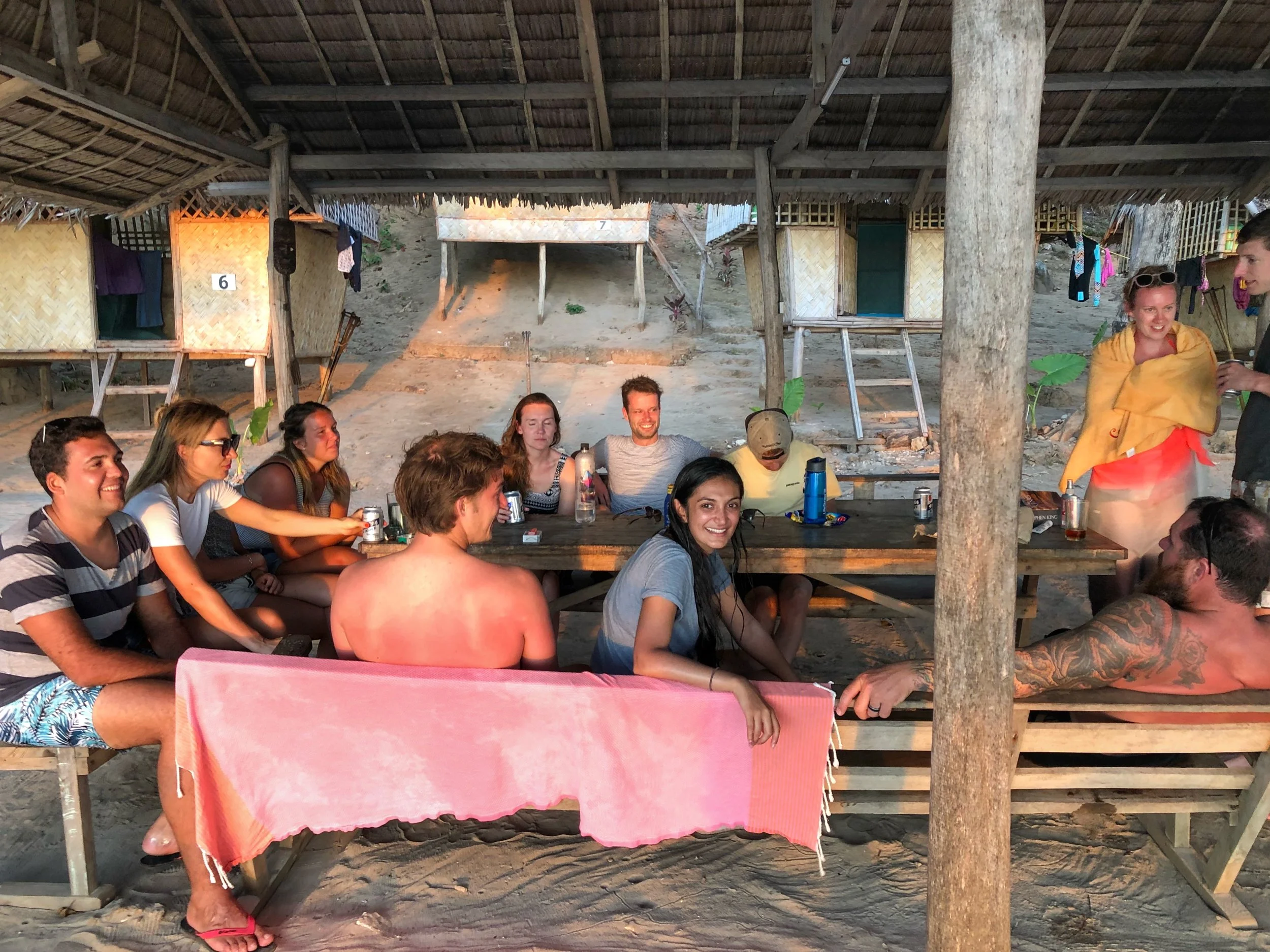 Rum and new friends!