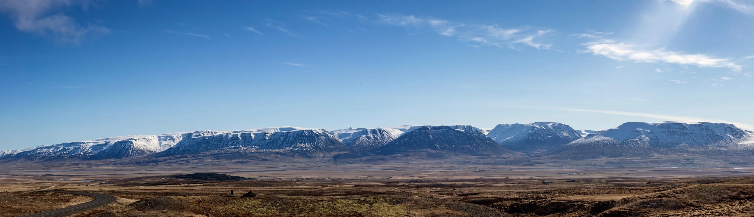Endless mountains.