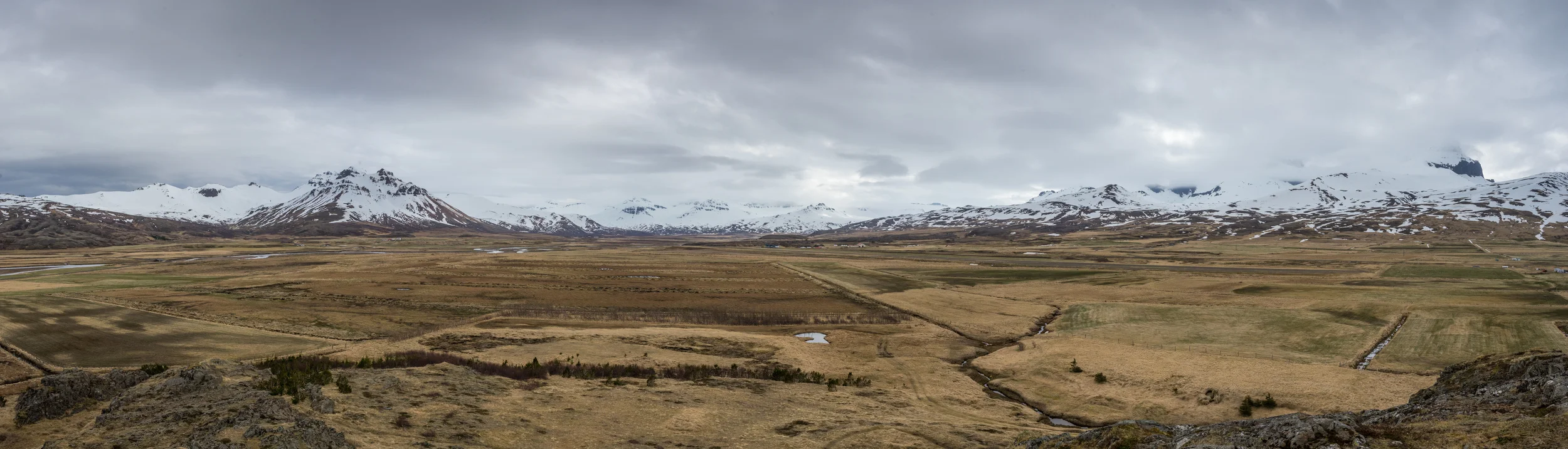 Surrounding mountains of Borgarfjörður Eystri.