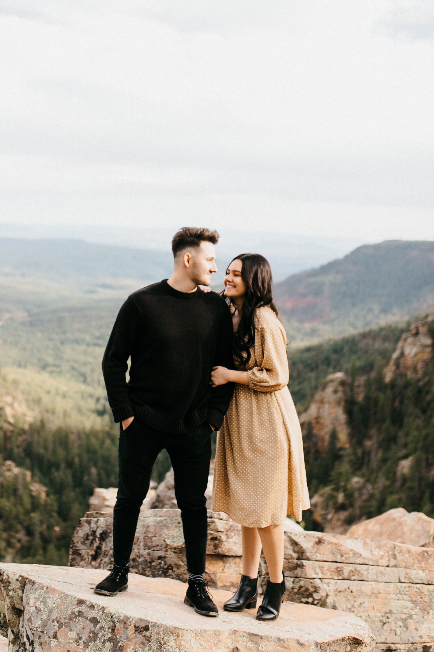 14_Danny + Elodie Engagement -134_payson arizona engagement session edge of cliff .jpg