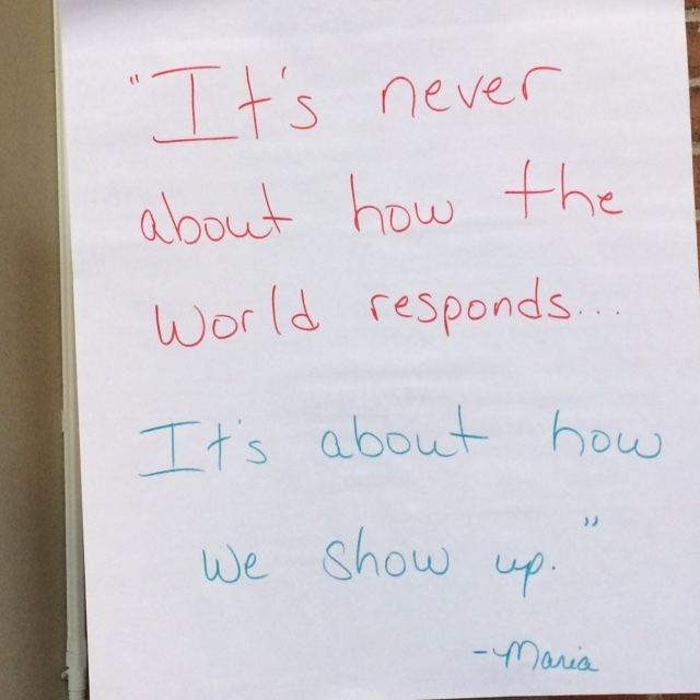 Wisdom from psychologist and resilience expert Maria Sirois.