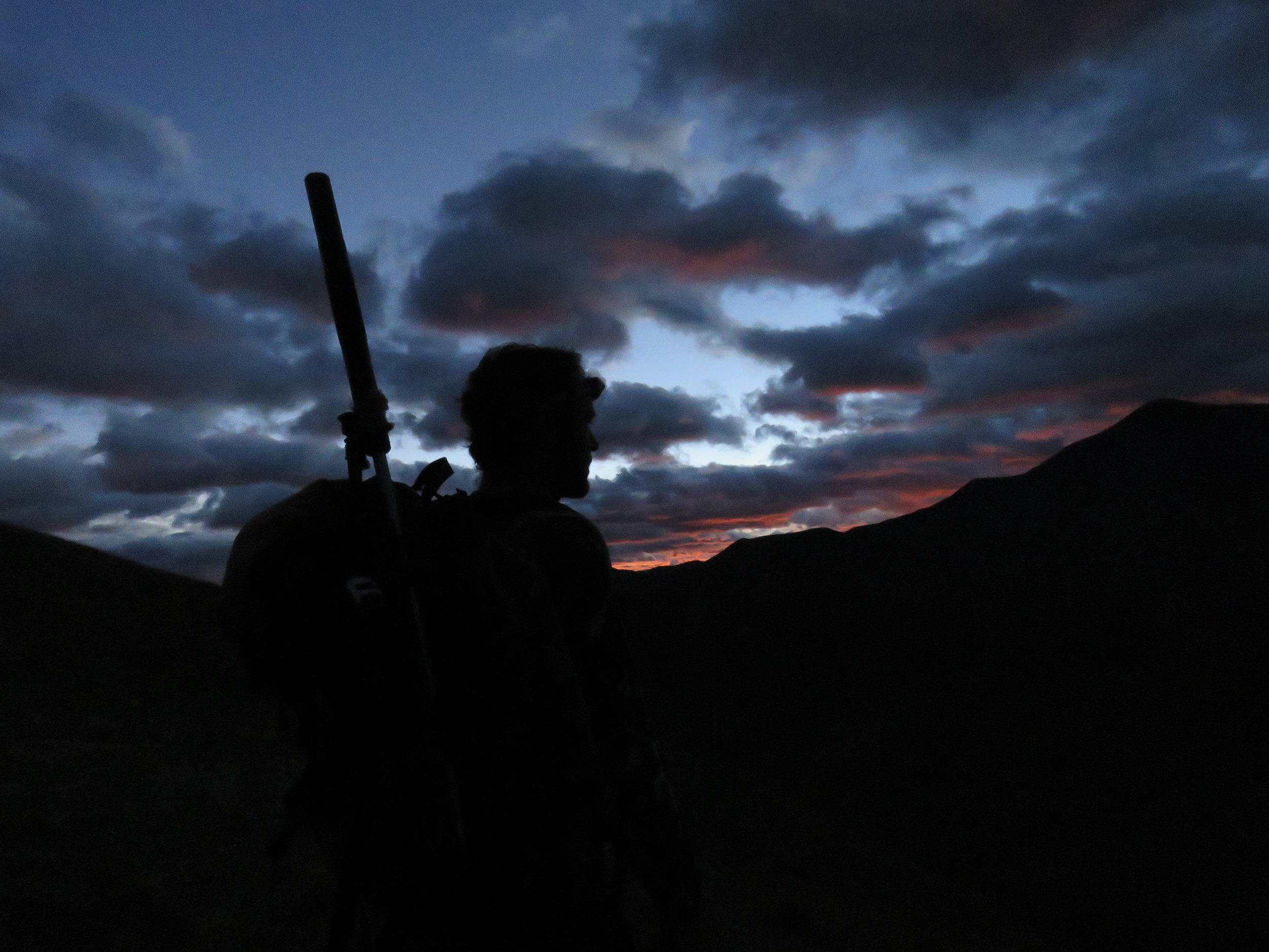 An early start on day three put us in a very good spotting position at day break.