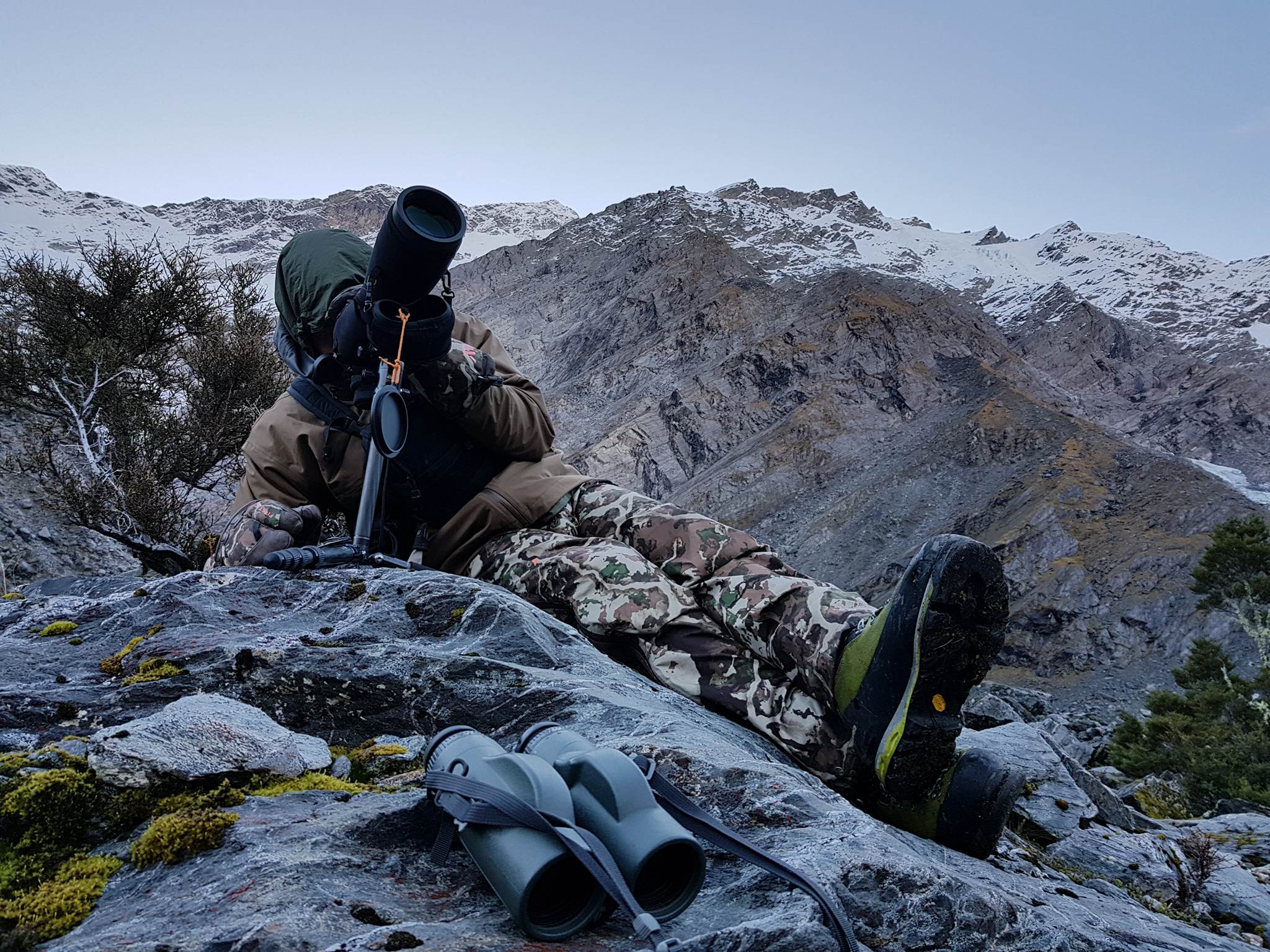 Luke Potts in Tahr Country