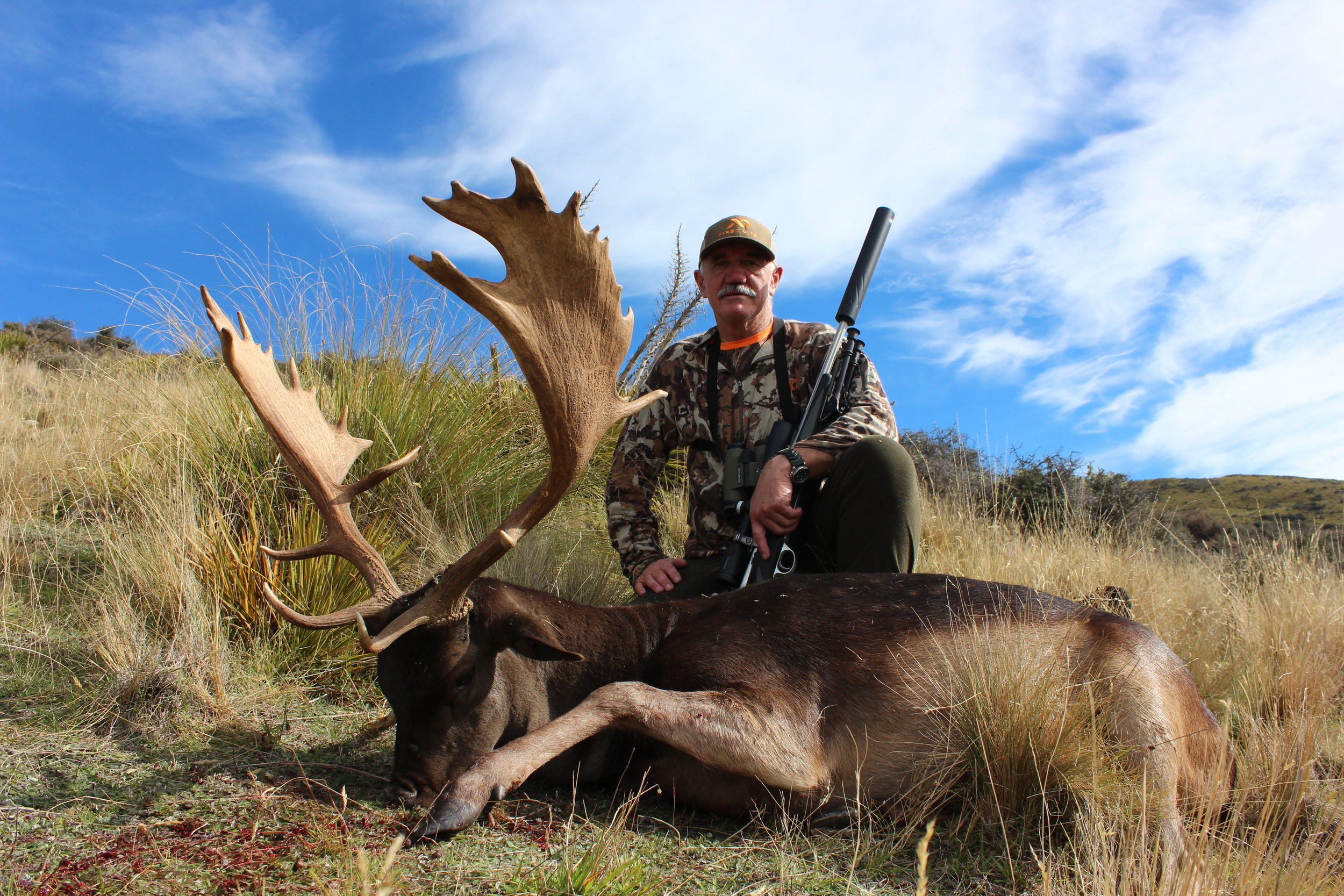  John Searle with a ripper fallow buck - Image @Jason Searle 