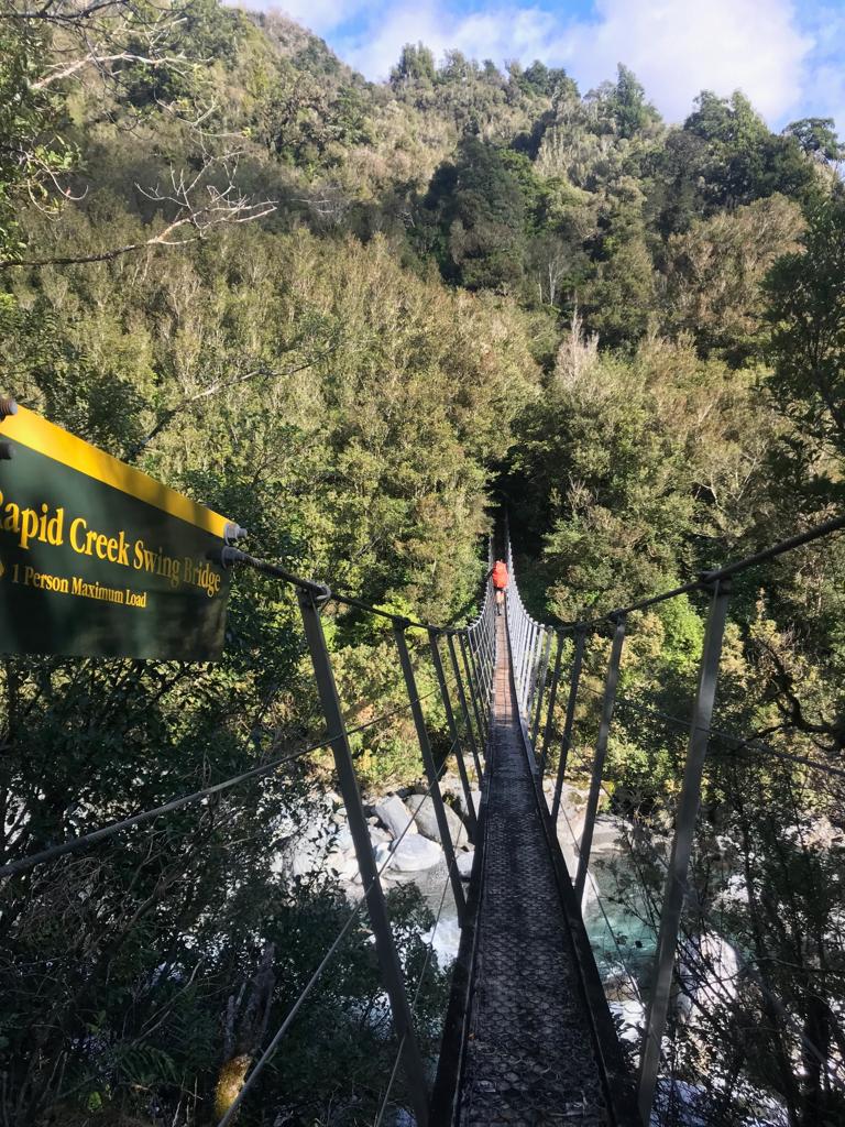Dry Boots is an option across Rapid Creek