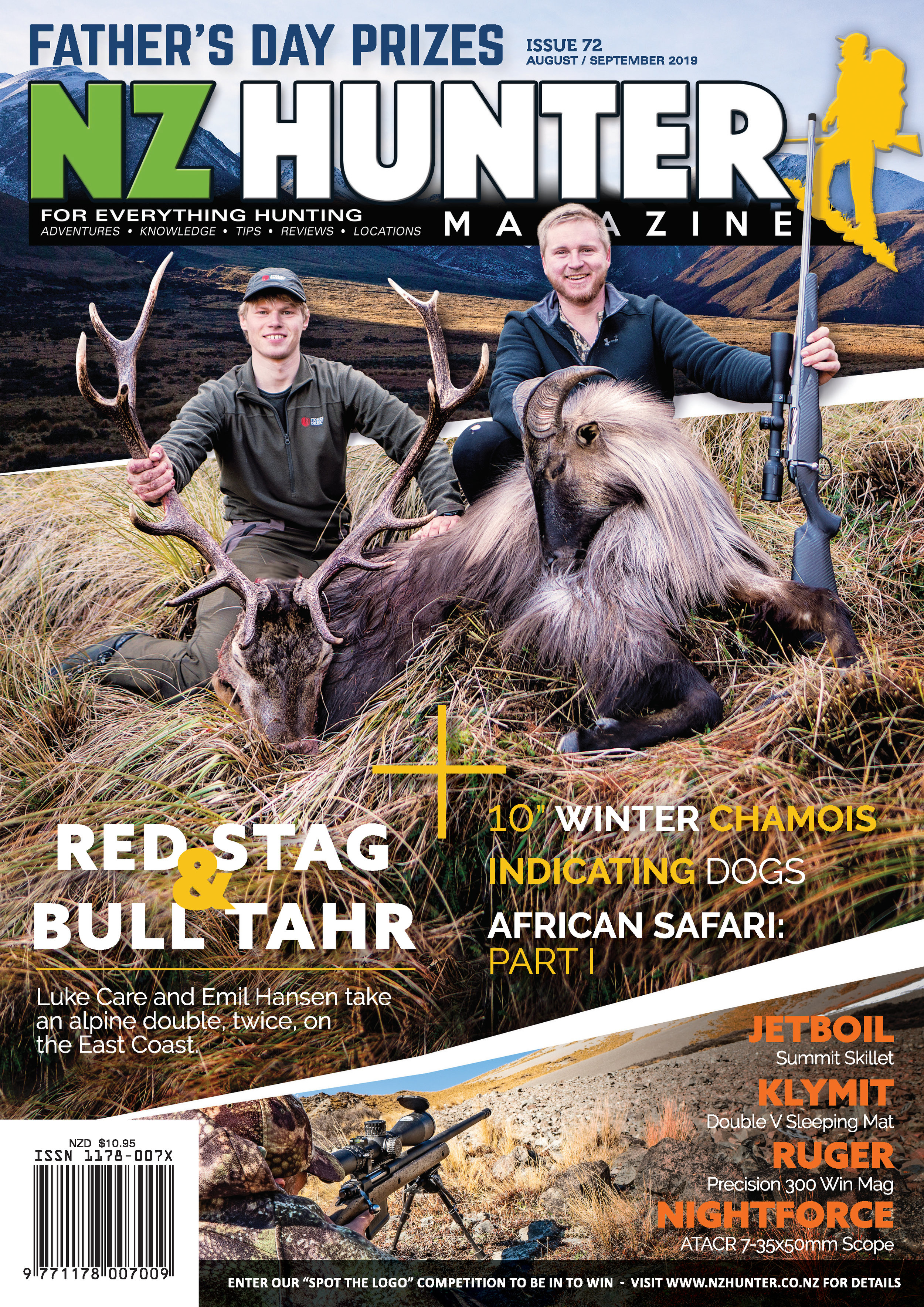NZ Hunter Magazine cover
