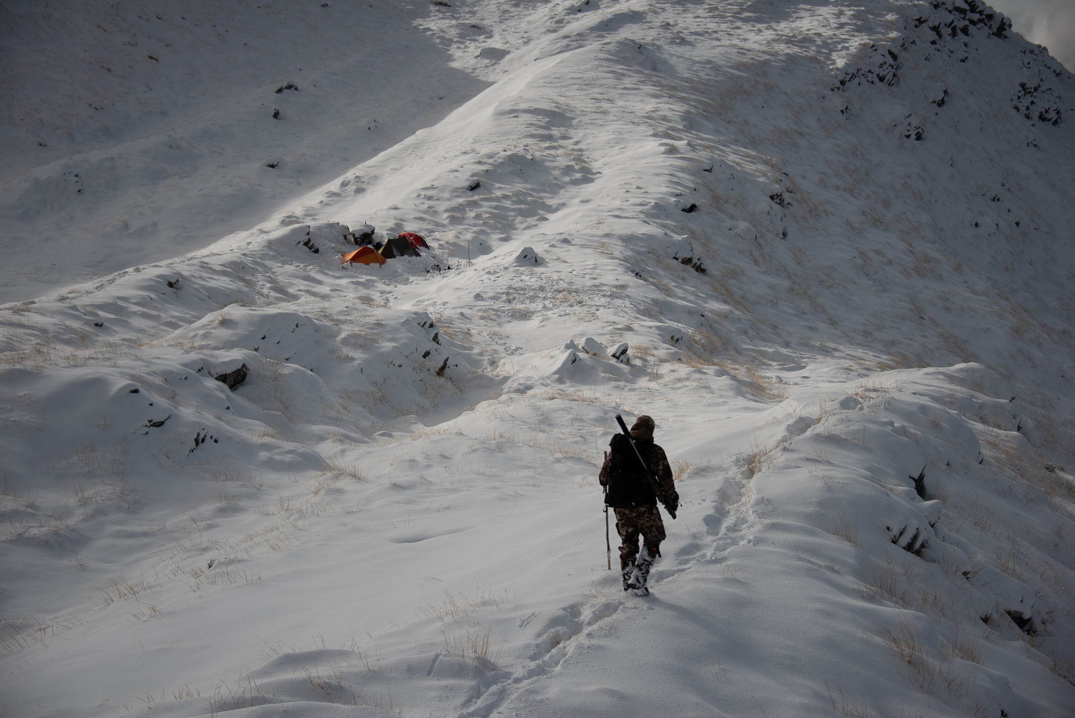  Snow camp tahr hunting Image @ Sean Powell 