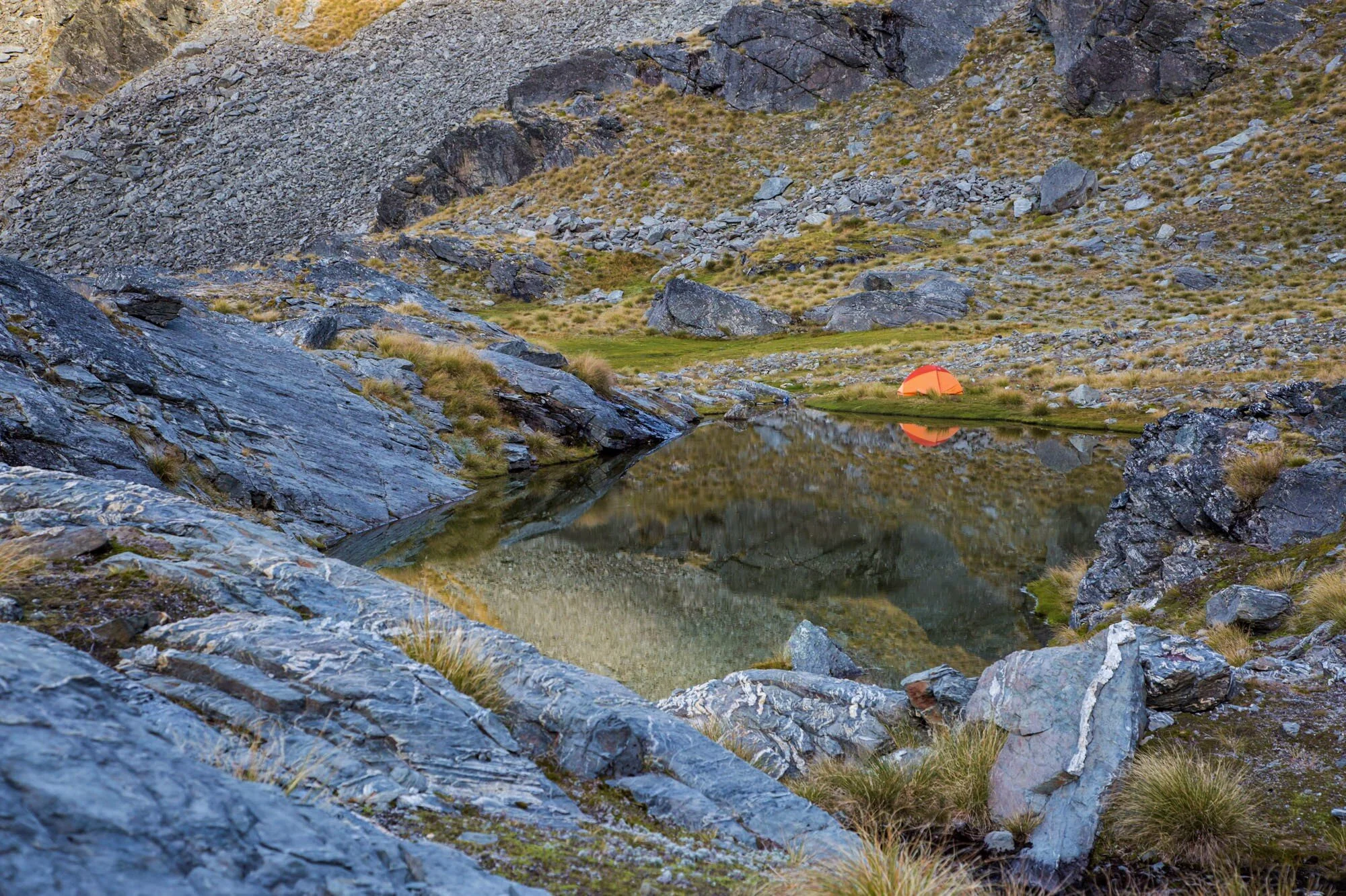 Campsites don’t really get any better than this. Image @ Neil Kerr