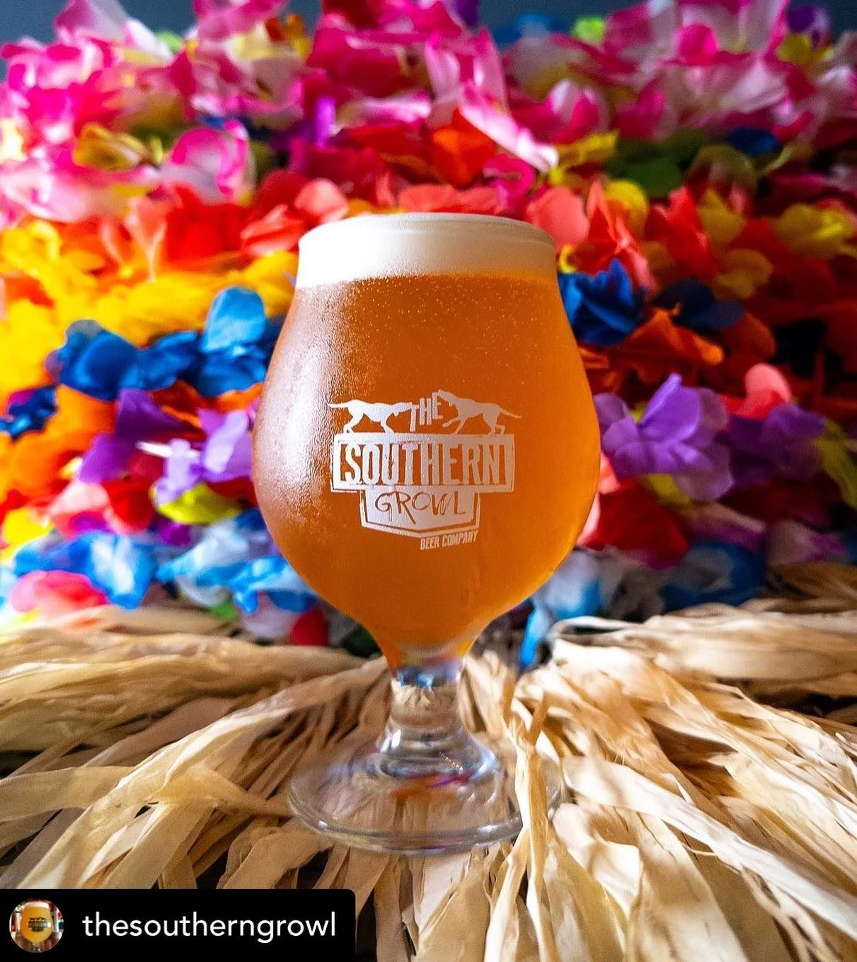We&rsquo;re heading out to @thesoutherngrowl here shortly and they&rsquo;re having a great day so far! Put on your tropical gear and come share in an evening of good times and great music! See you there!