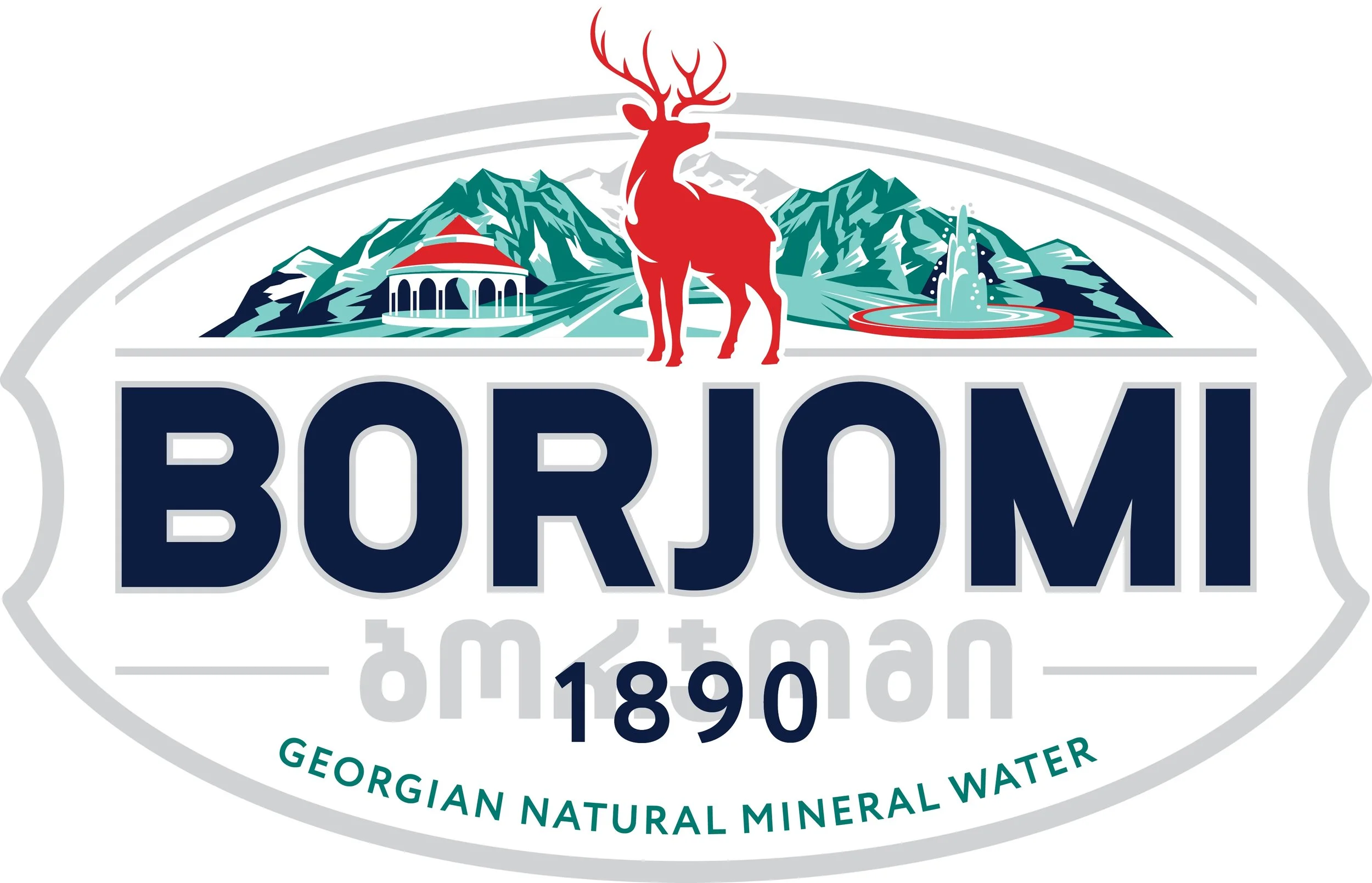 Borjomi Georgian carbonated mineral water