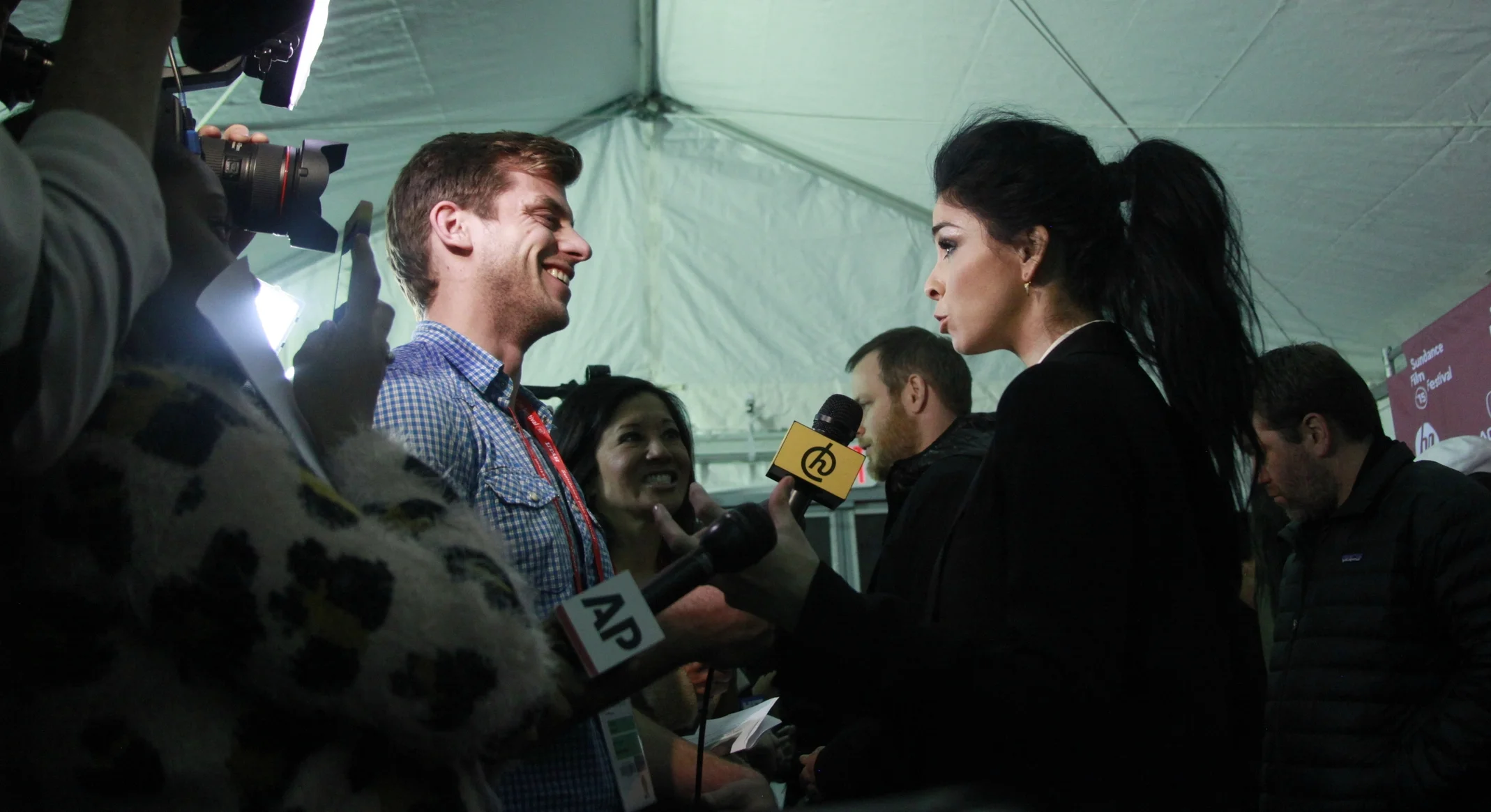  Sarah Silverman on the Press Line for I Smile Back at the 2015 Sundance Film Festival. 
