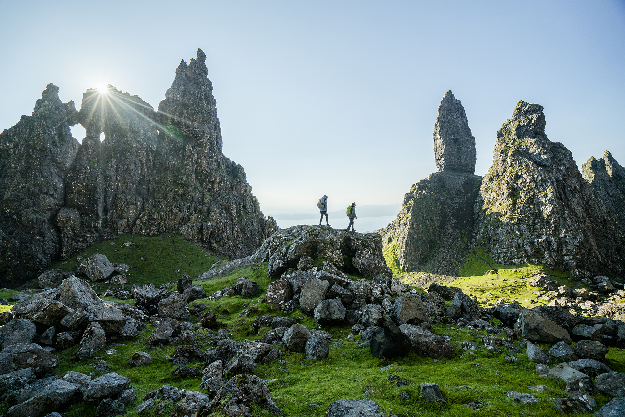  Hillary Allen and Daniel Woods. Isle Of Skye, Scotland. Photographer: Chris Burkard. 