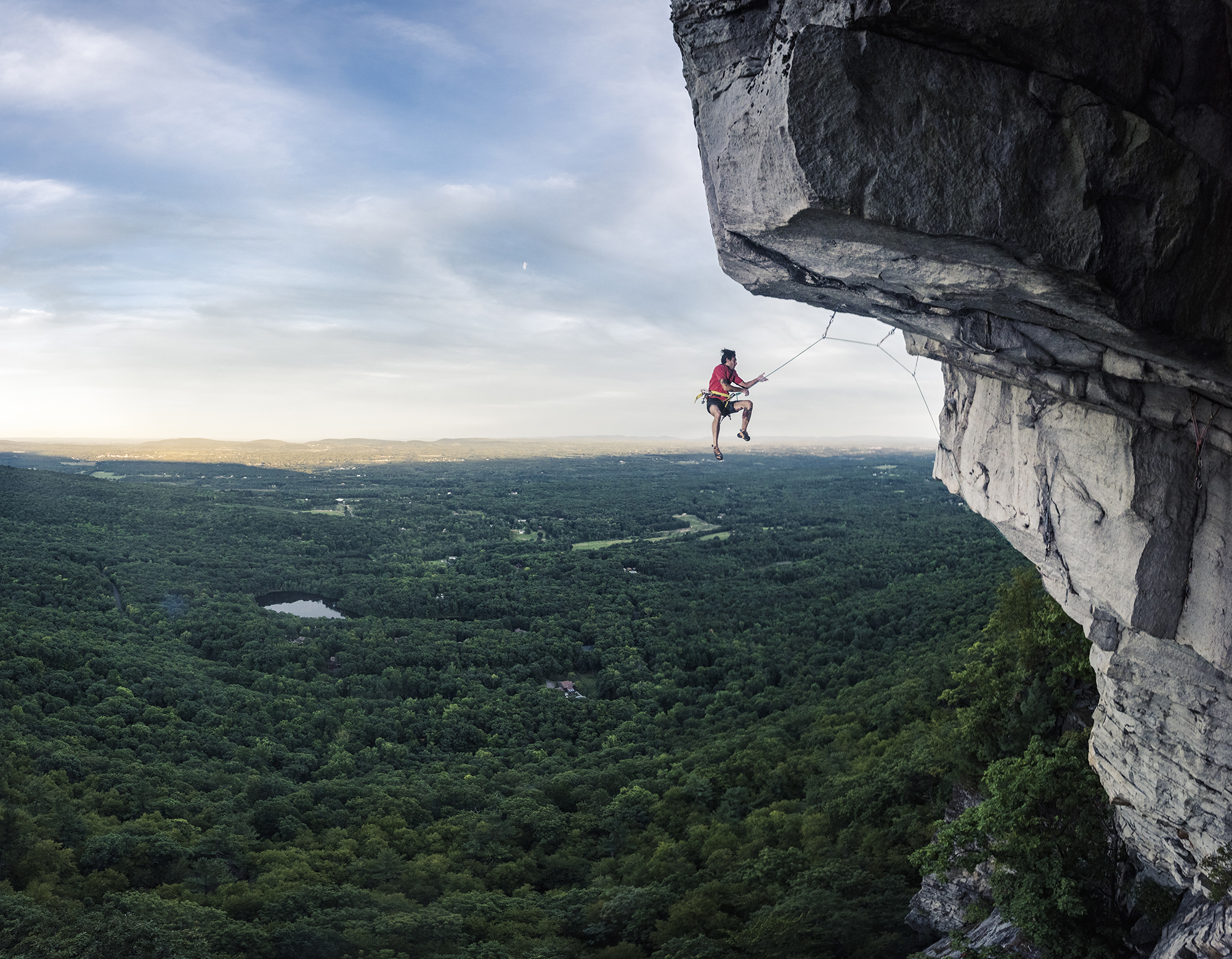  Sam Elias. The Gunks, NY. Photographer Greg Mionske.&nbsp;       