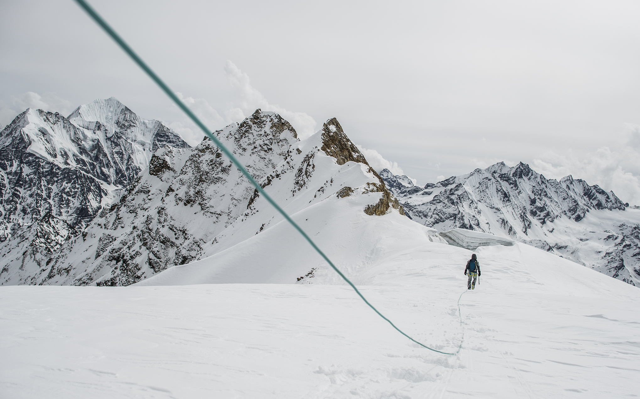  Renan Ozturk.&nbsp;Summit 2015 Campaign.&nbsp;Langtang, Nepal. Photographer: Tim Kemple. 