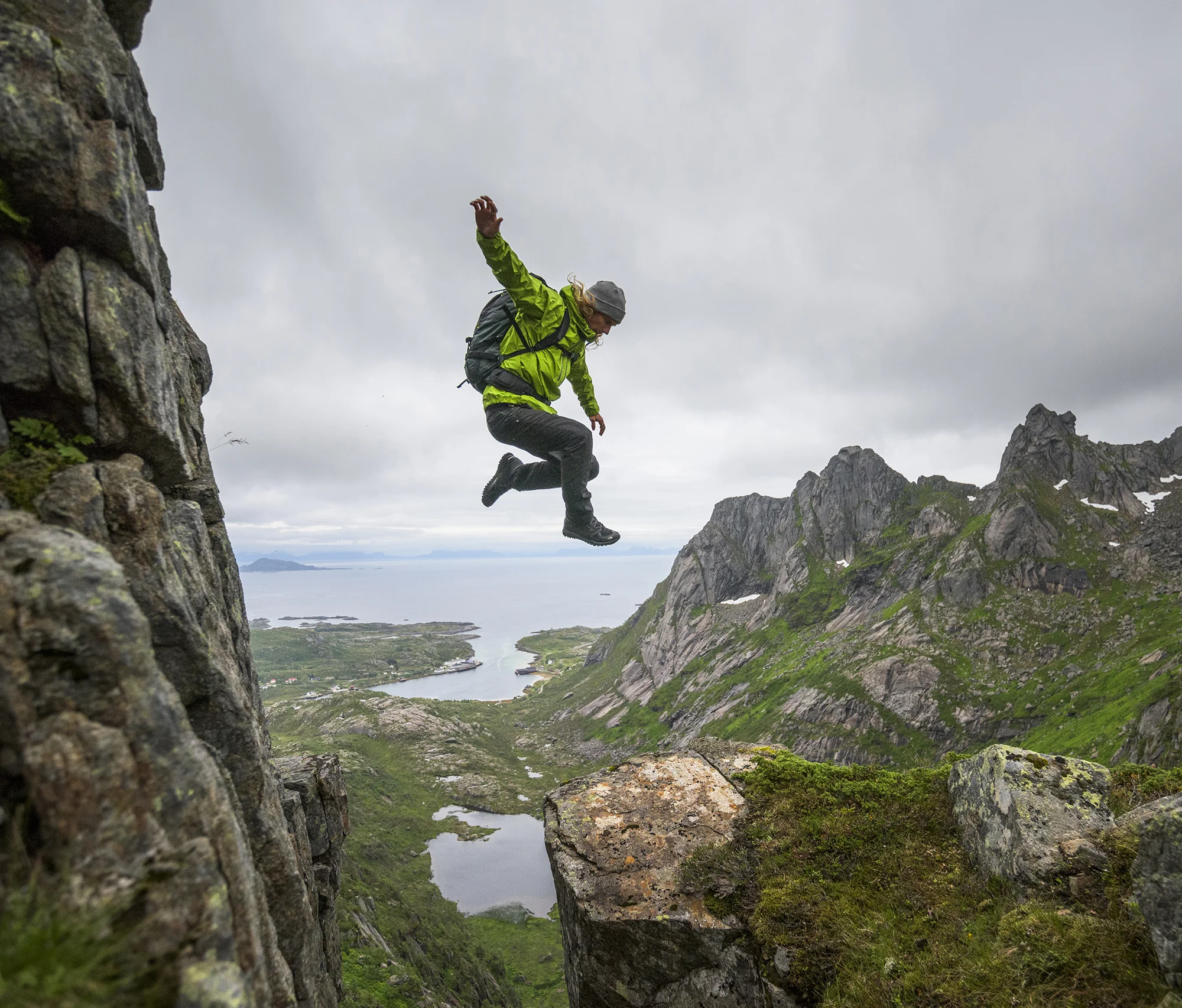 Johnny Collinson. Lofoten, Norway. Photography by Tim Kemple.