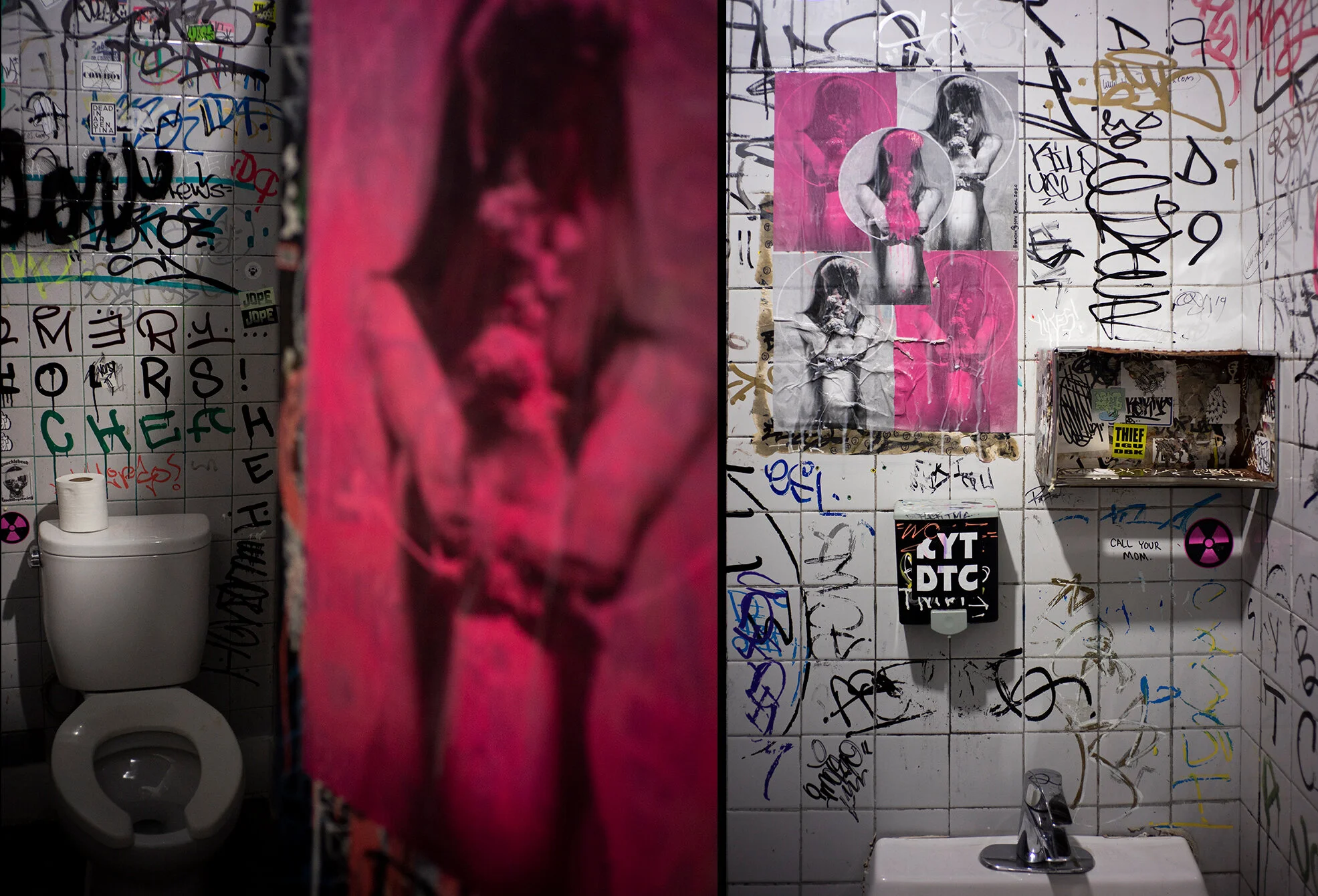 Death Of A Dream, Public Art Installation Mission Bar January 2020