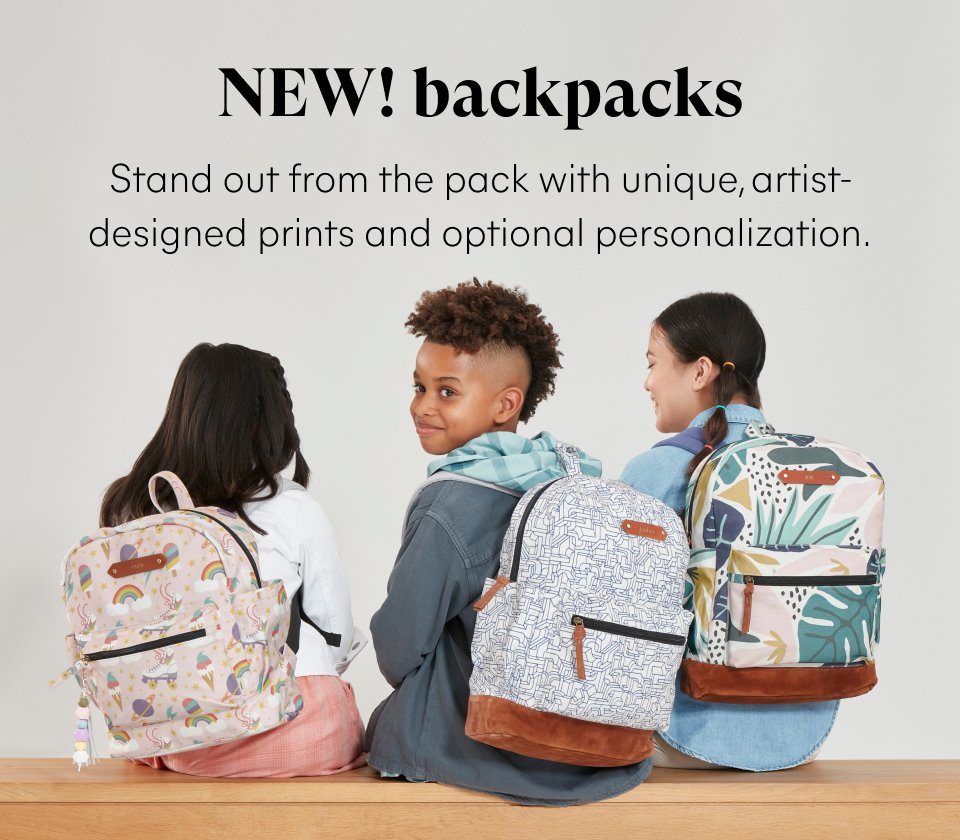  Product launch of backpacks for back to school campaign in 2022.  